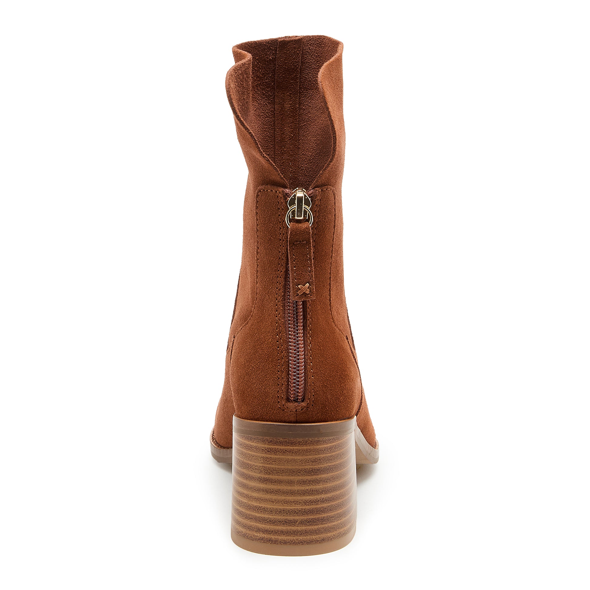 Island Hickory Suede Booties