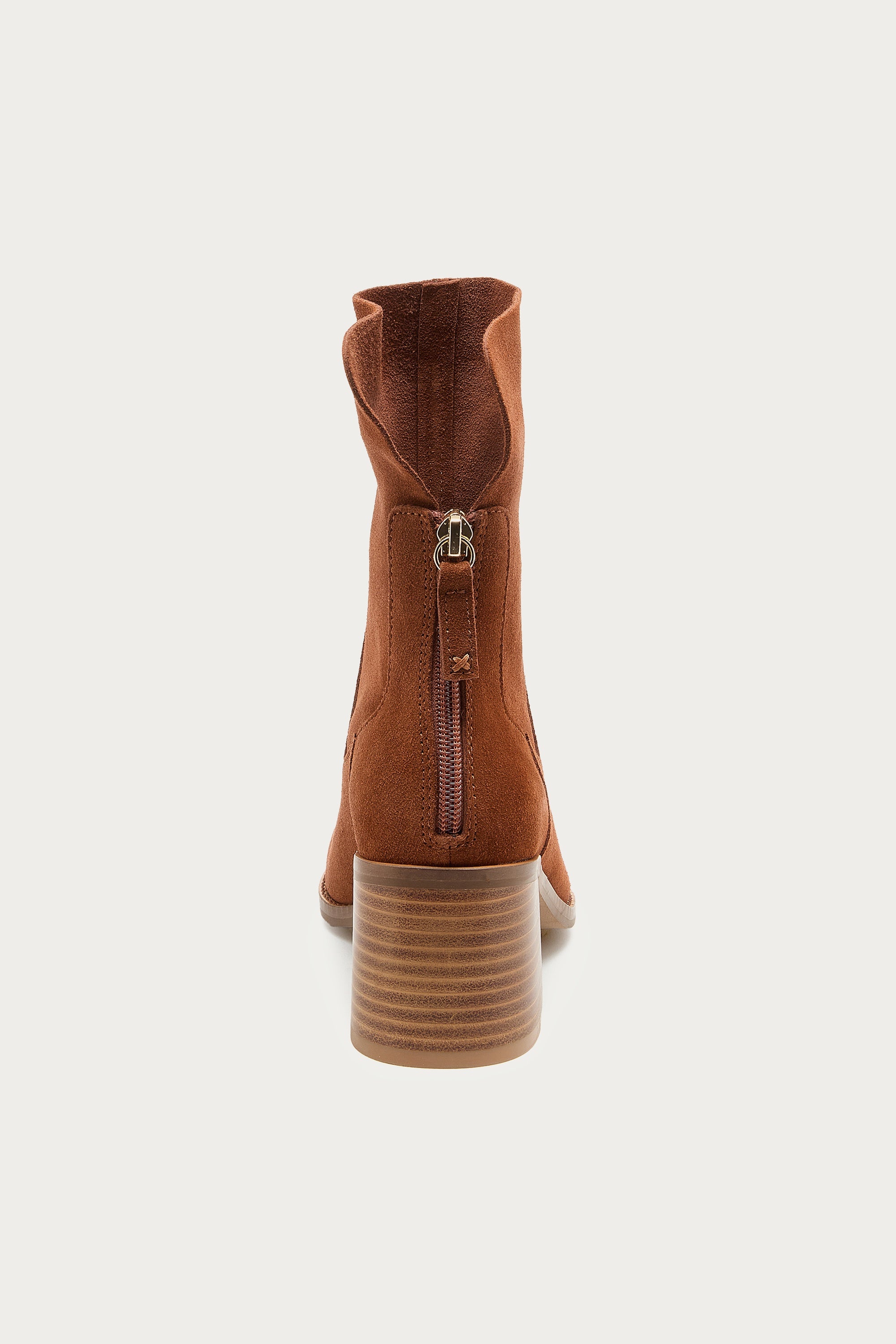 Island Hickory Suede Booties