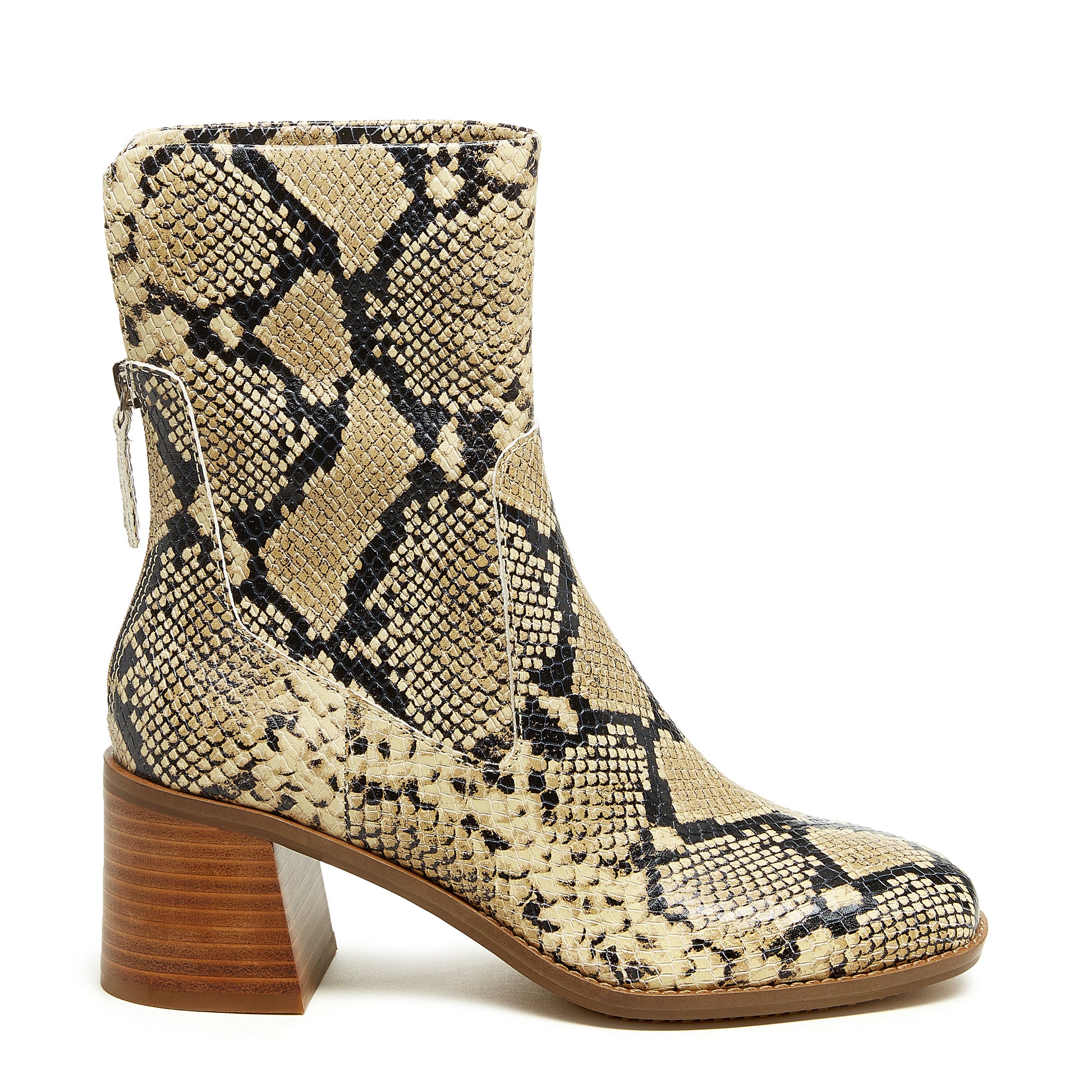 Kelsi Dagger BK® Island Snakeskin Embossed Booties