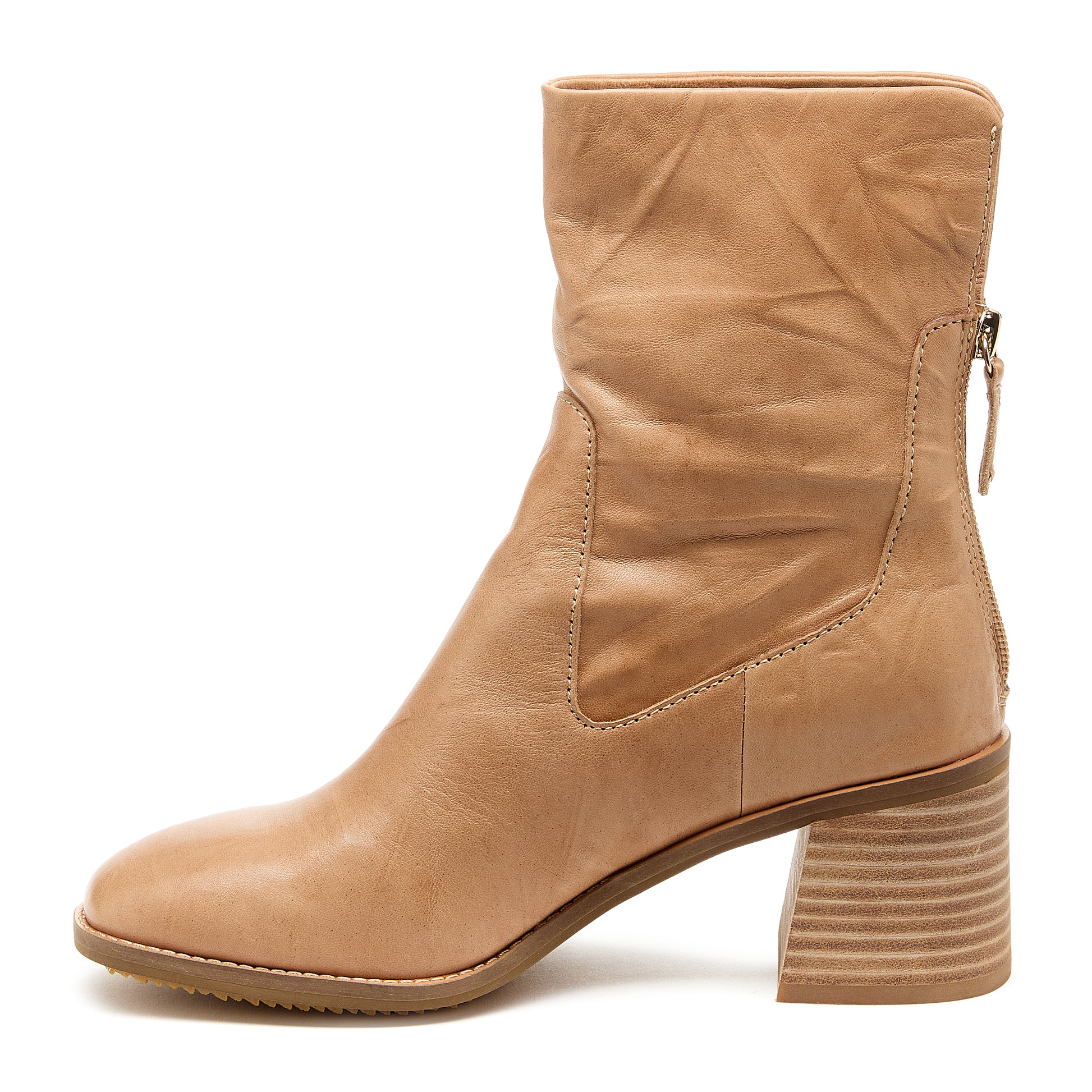 island bison booties, sole and heel construction detail, Kelsi Dagger Brooklyn