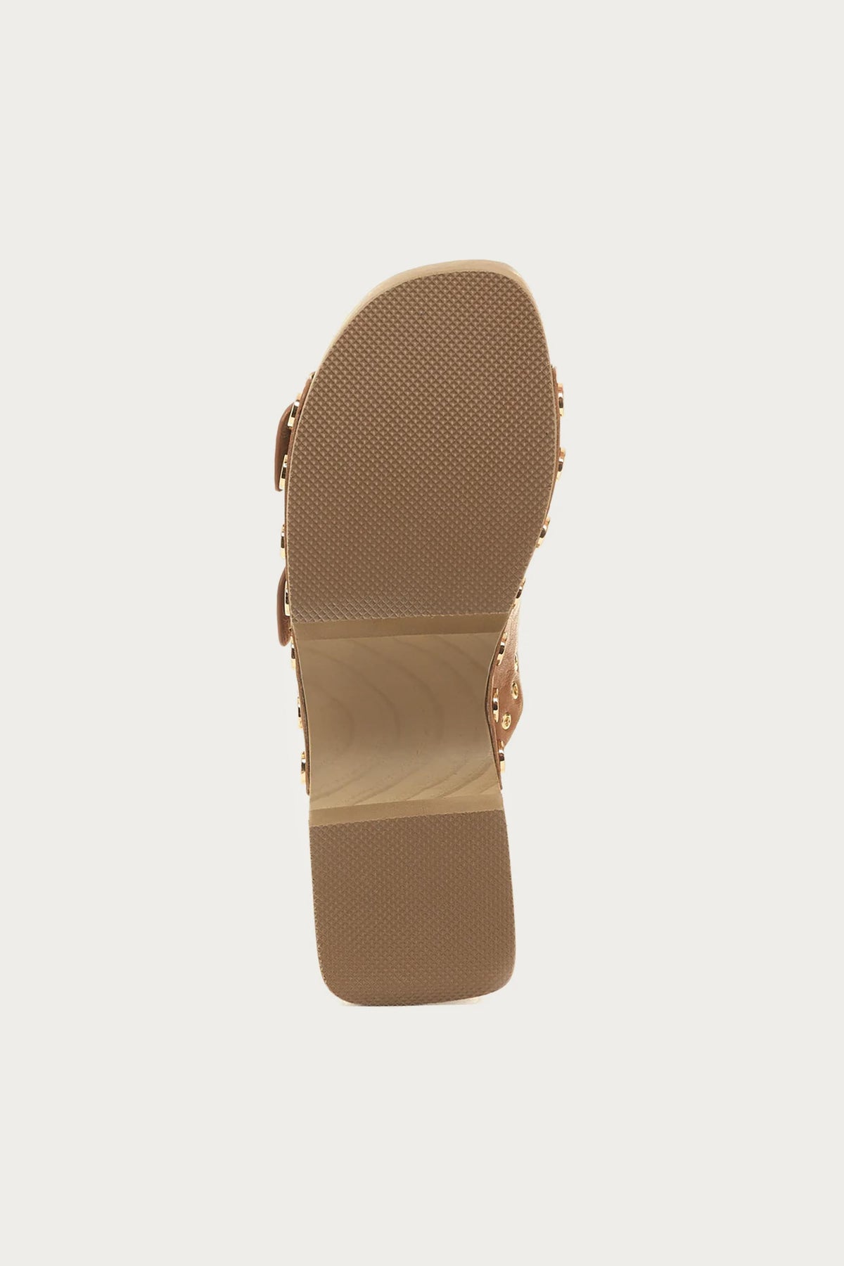 Jolt Tan Clog Sandals