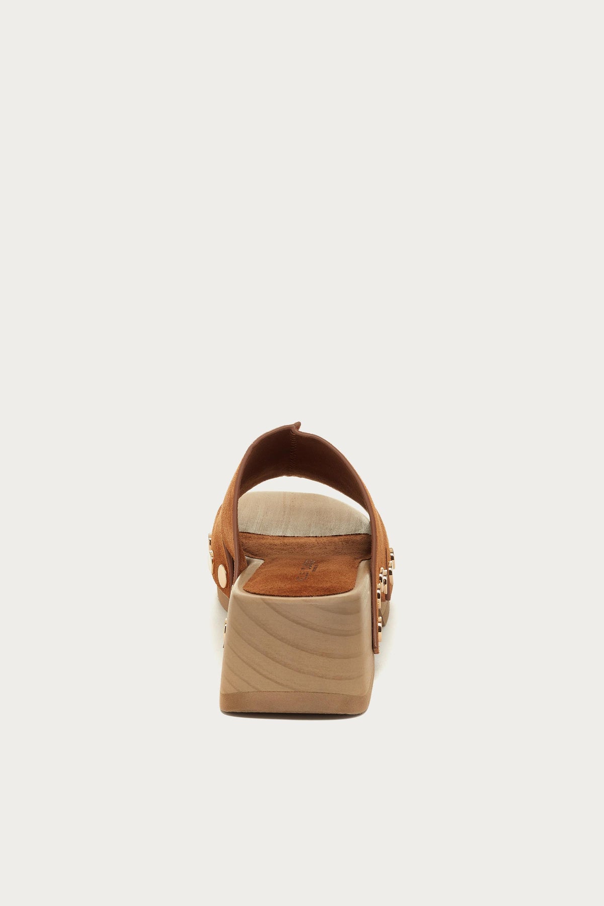 June Camel Clog Sandals
