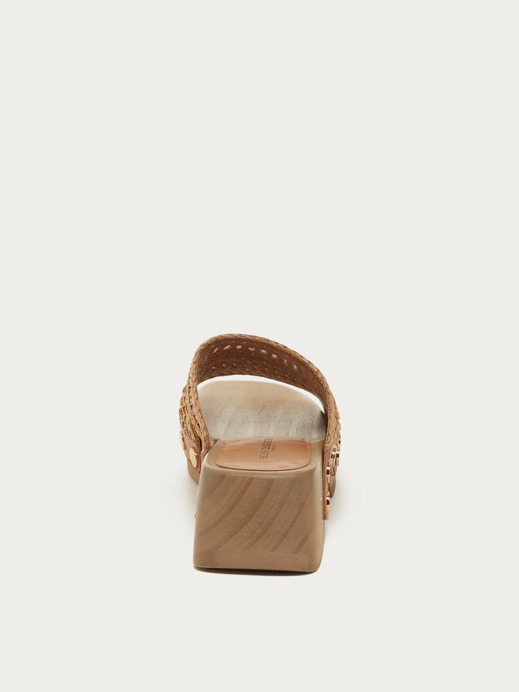 June Natural Clog Sandals