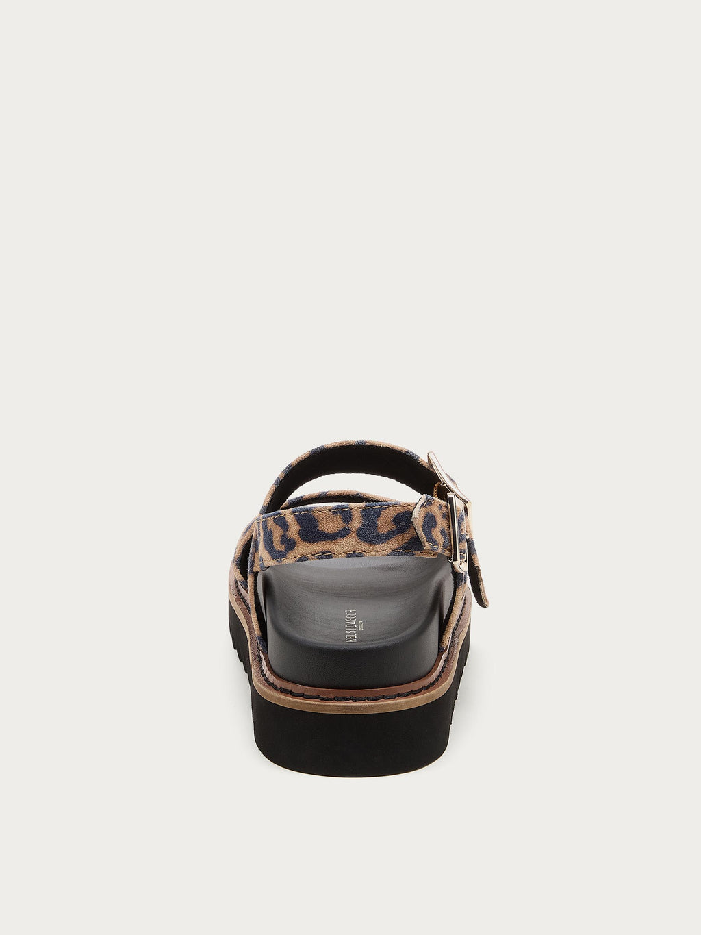 Kel Leopard Platform Sandals
