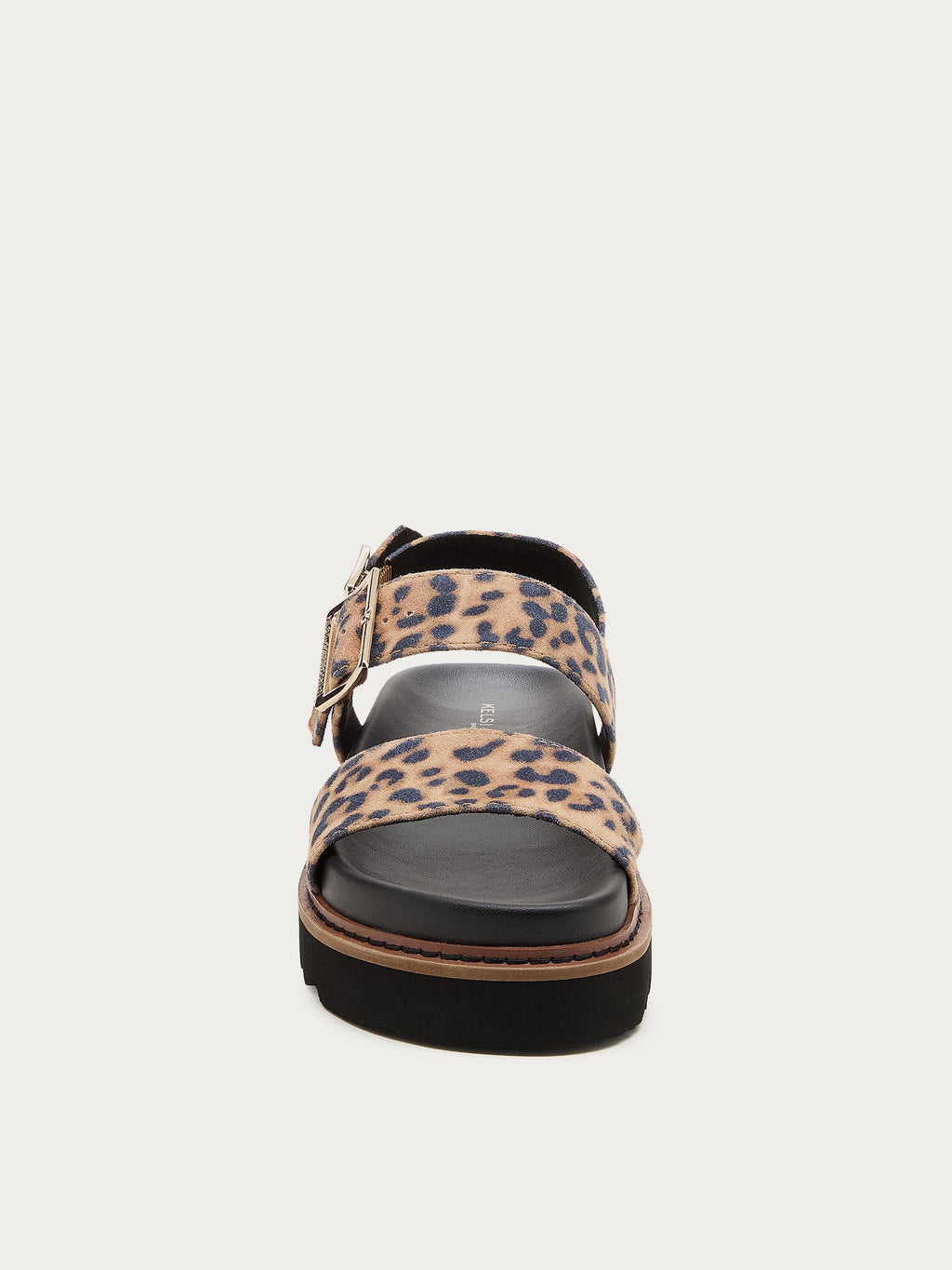 Kel Leopard Platform Sandals