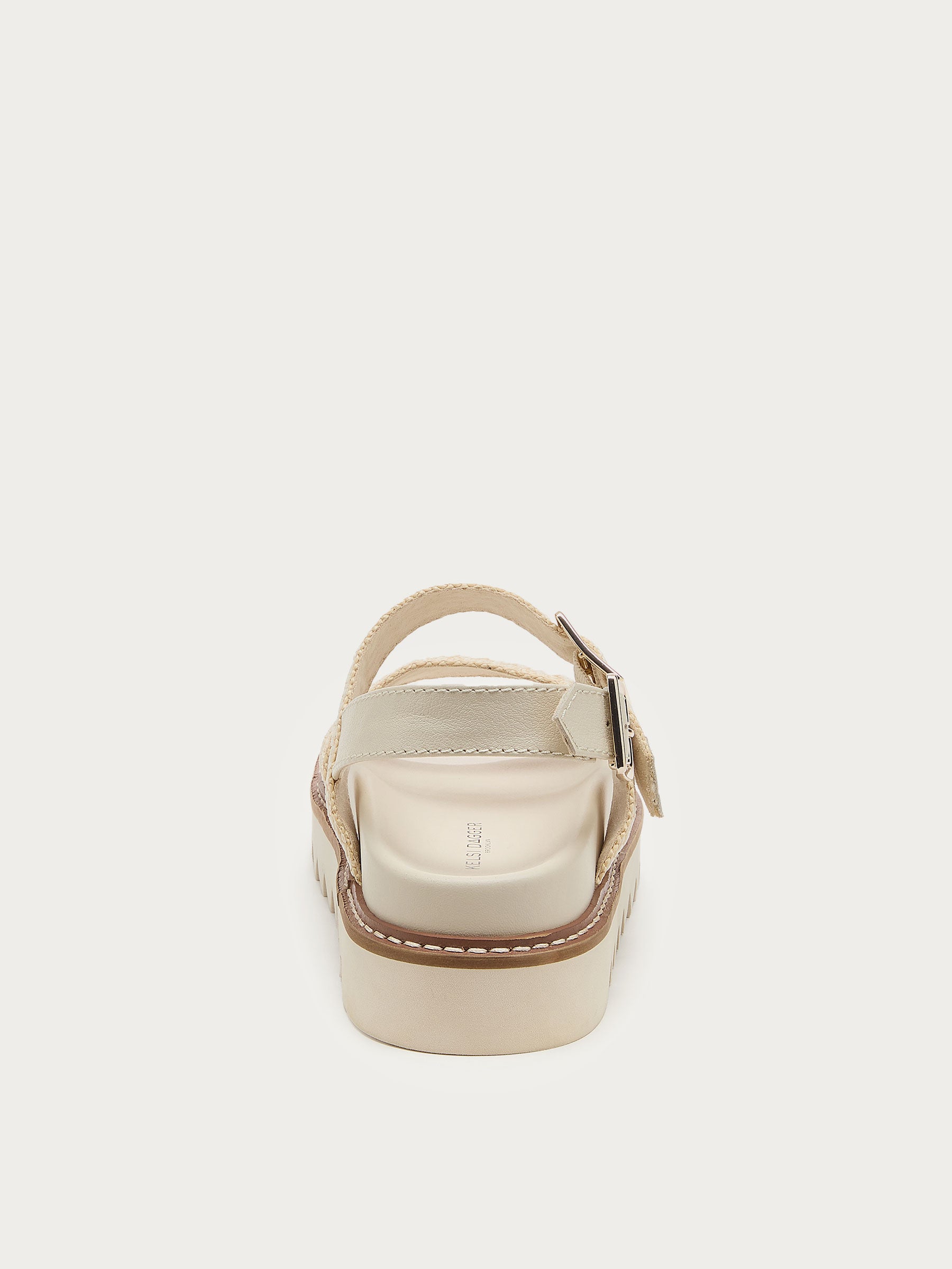 Kel Raffia Platform Sandals