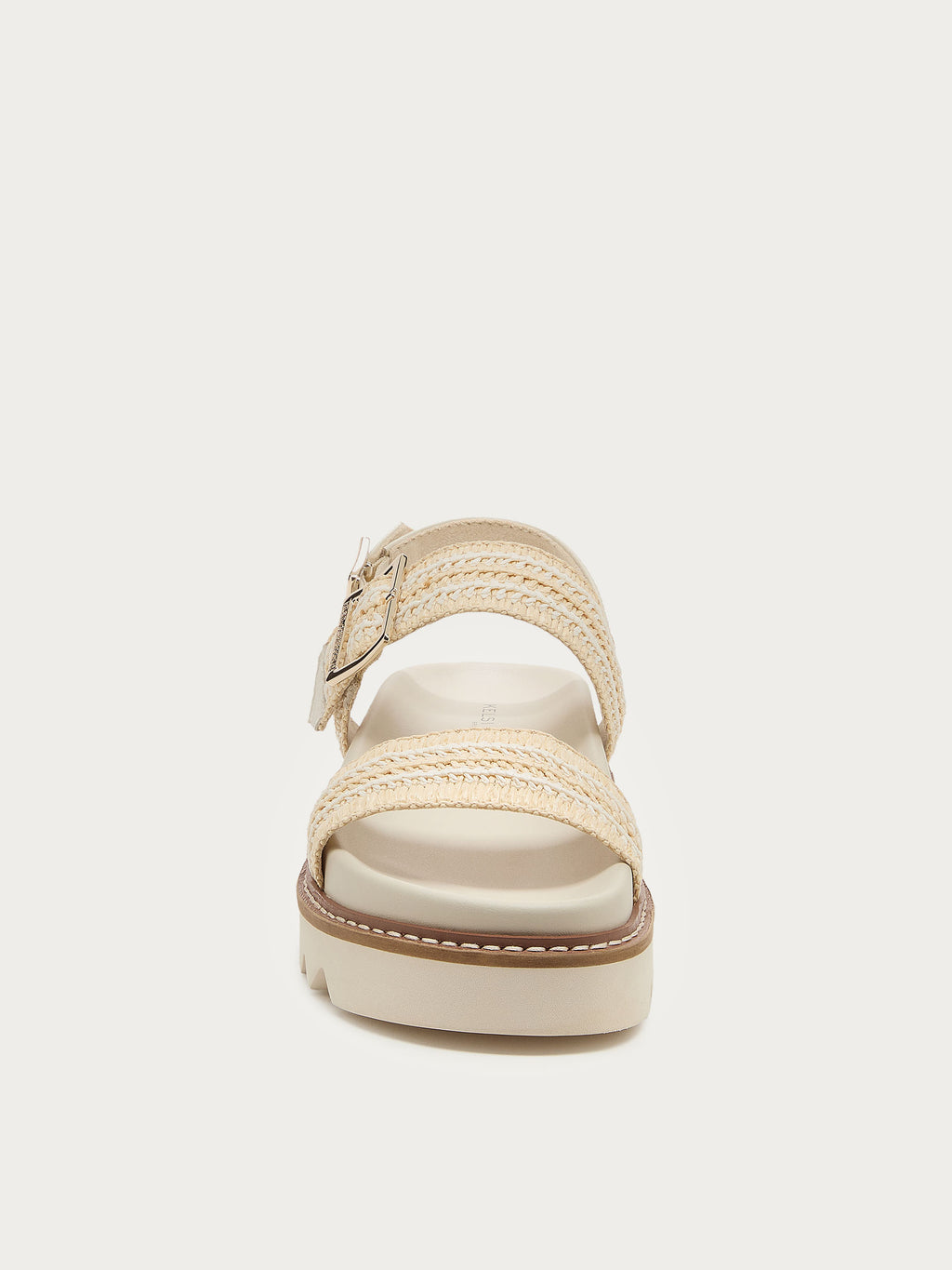 Kel Raffia Platform Sandals