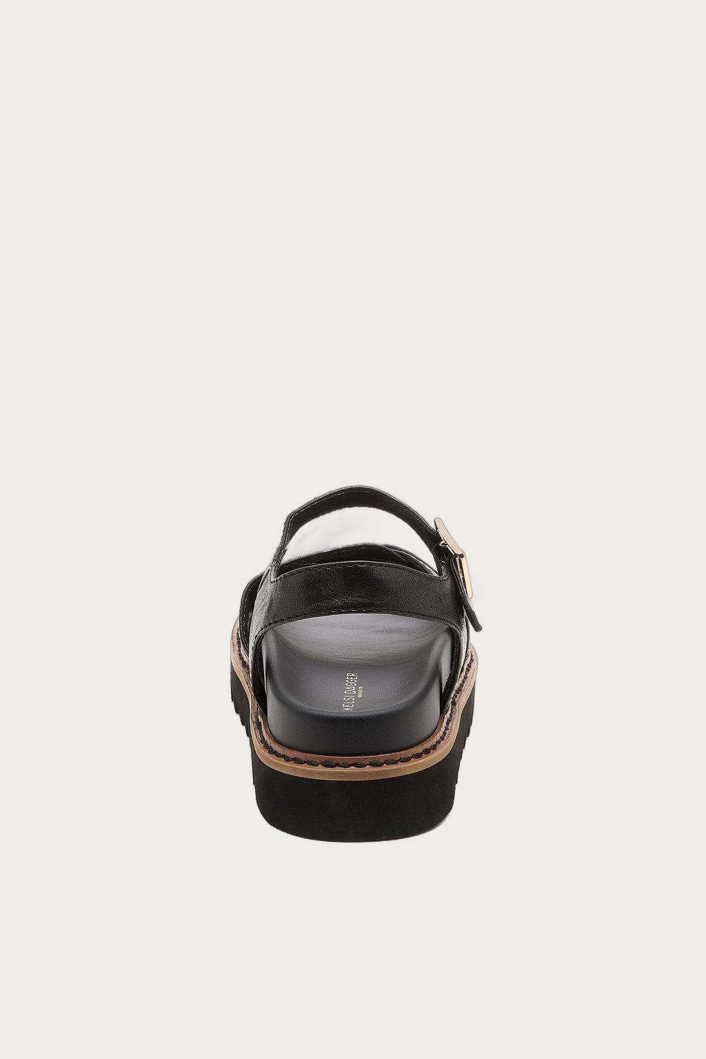 Kova Black Platform Sandals