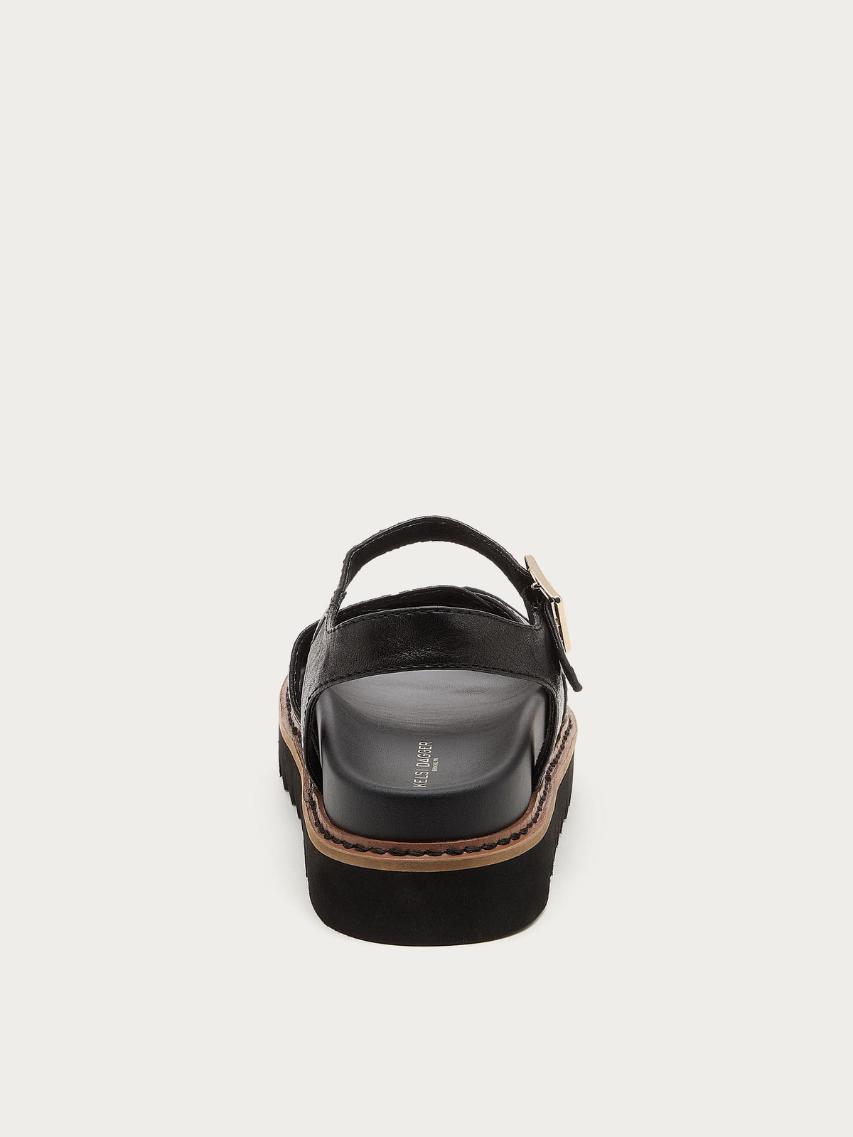 Kova Black Platform Sandals