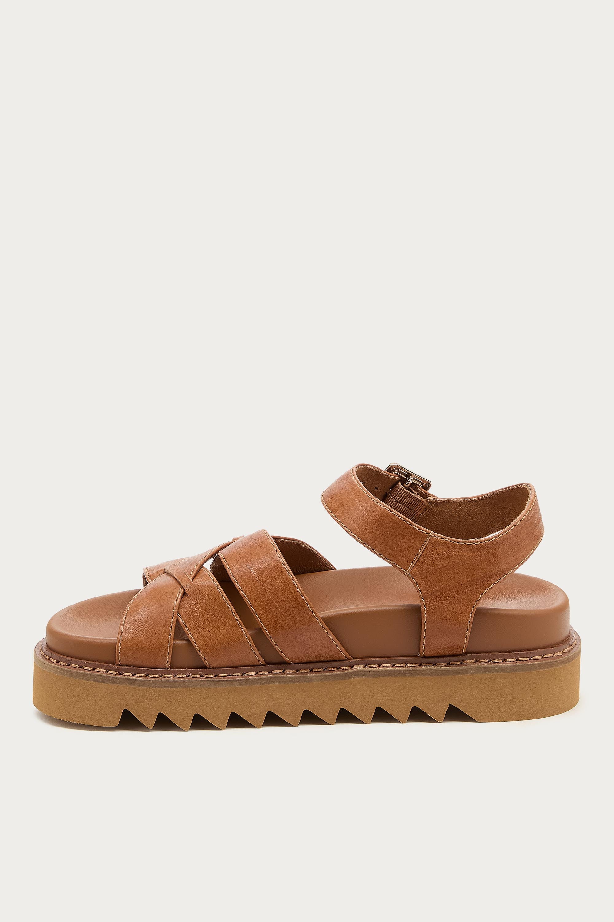 Kova Tan Platform Sandals