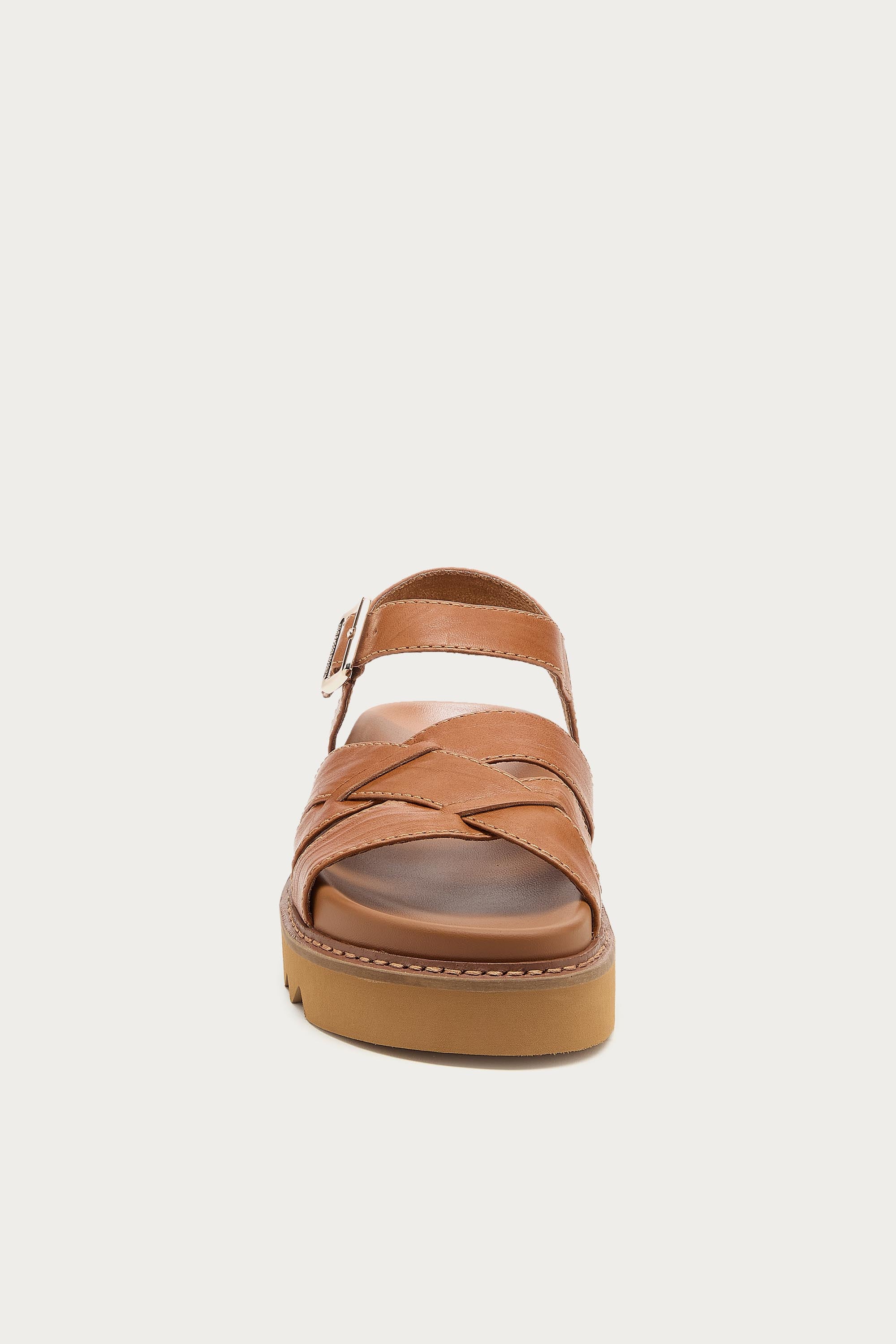 Kova Tan Platform Sandals