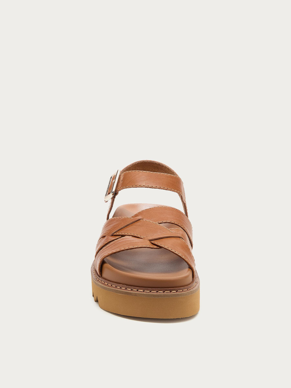 Kova Tan Platform Sandals