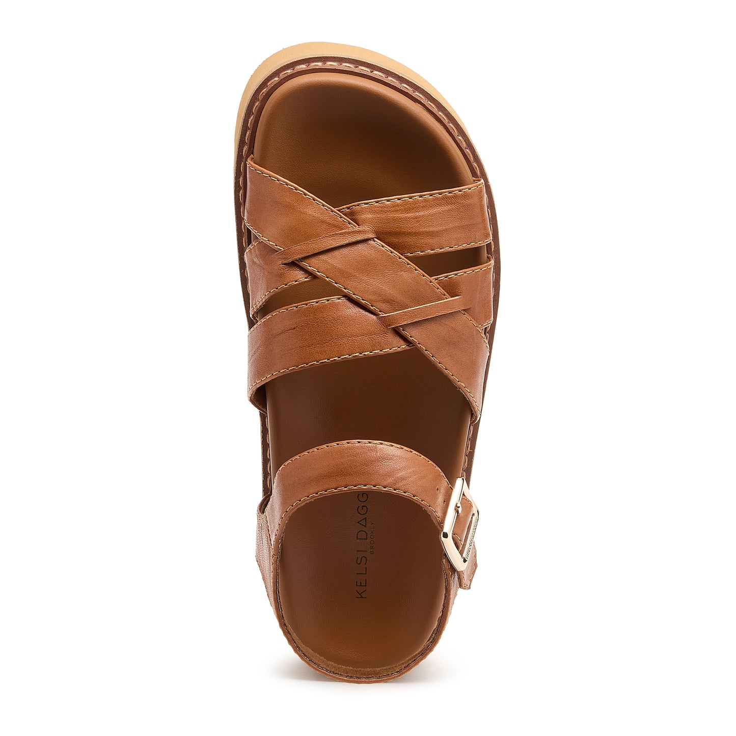 Kova Tan Platform Sandals