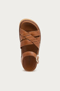 Kova Tan Platform Sandals