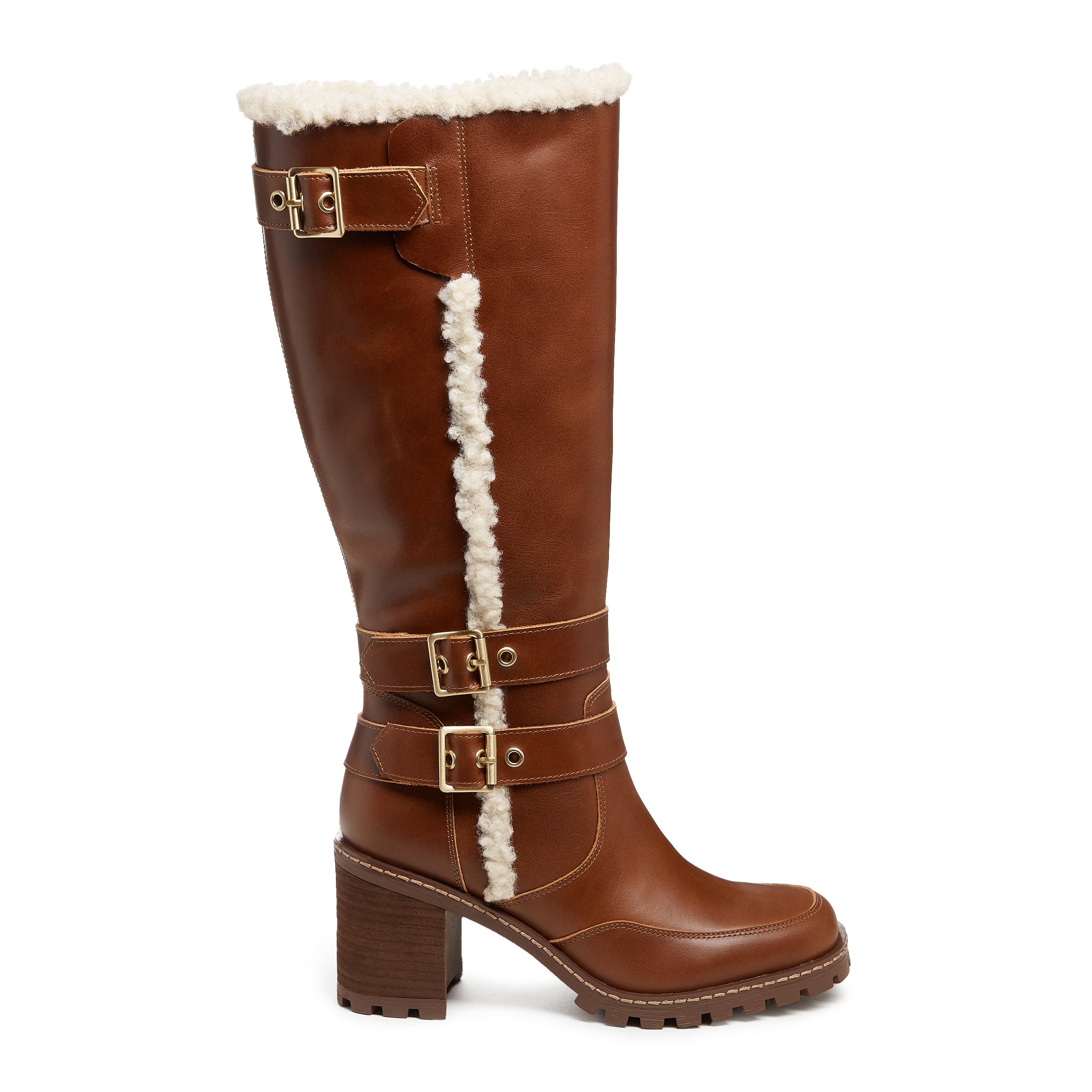 Women's Kraze Hickory Leather Tall Boots by Kelsi Dagger BK®