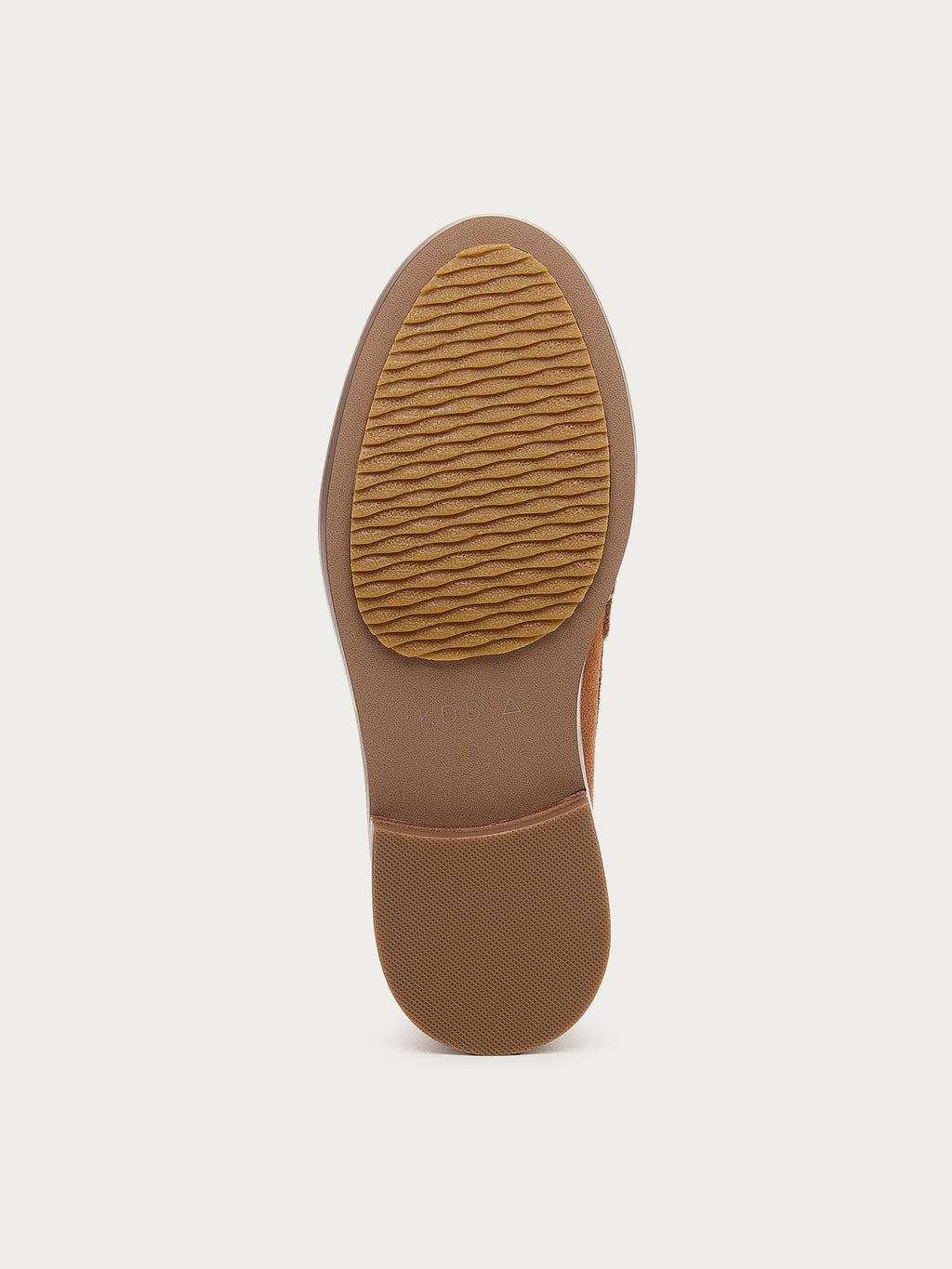 Lens Burnt Cognac Suede Loafers