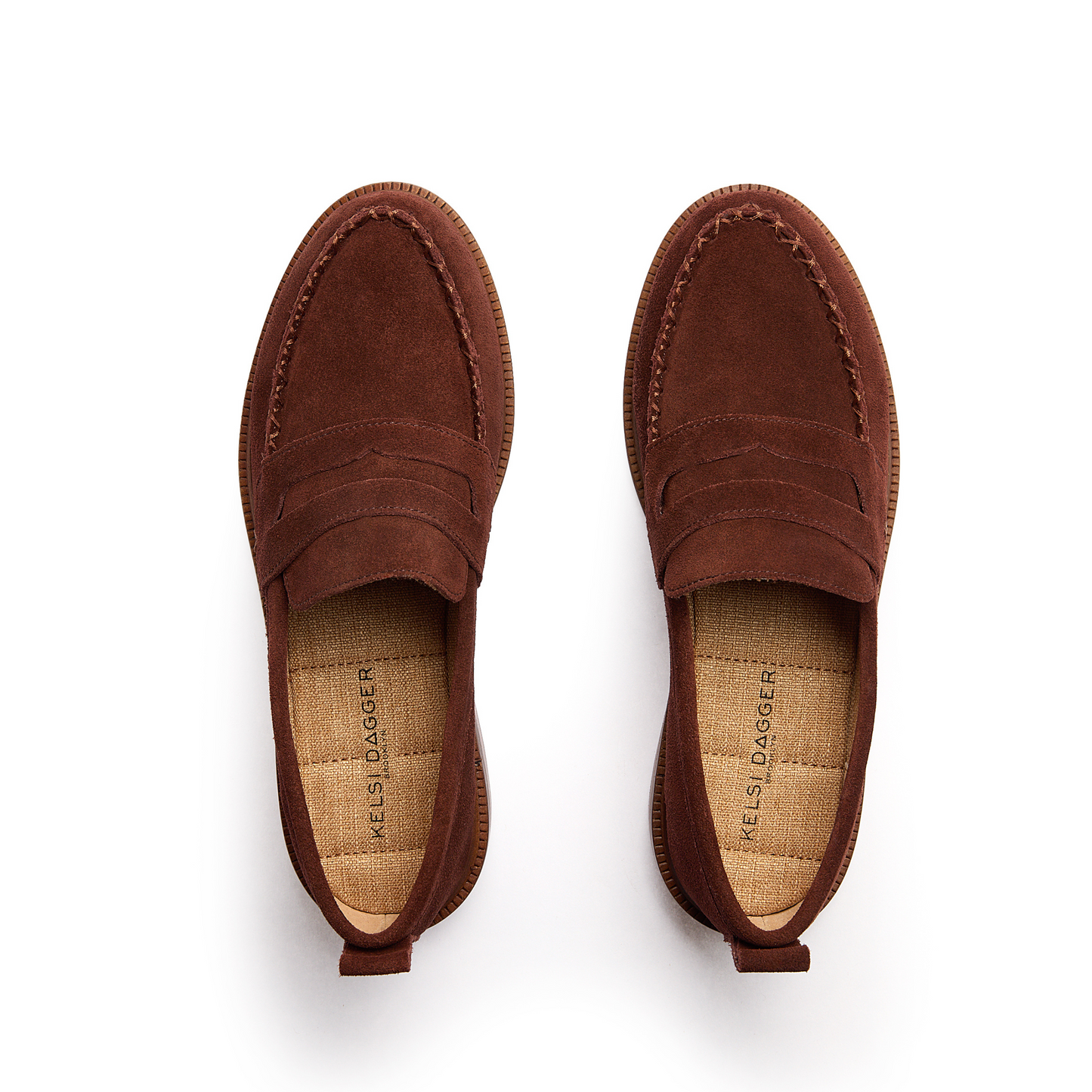 Lens Cinnamon Suede Loafer