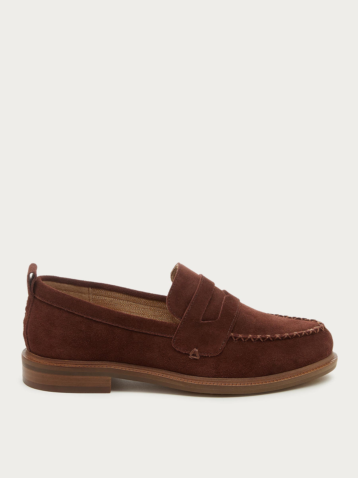 Lens Cinnamon Suede Loafer