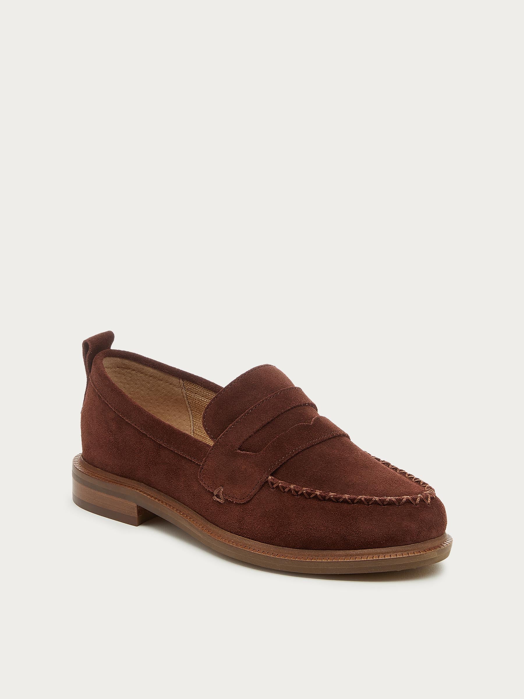 Lens Cinnamon Suede Loafer