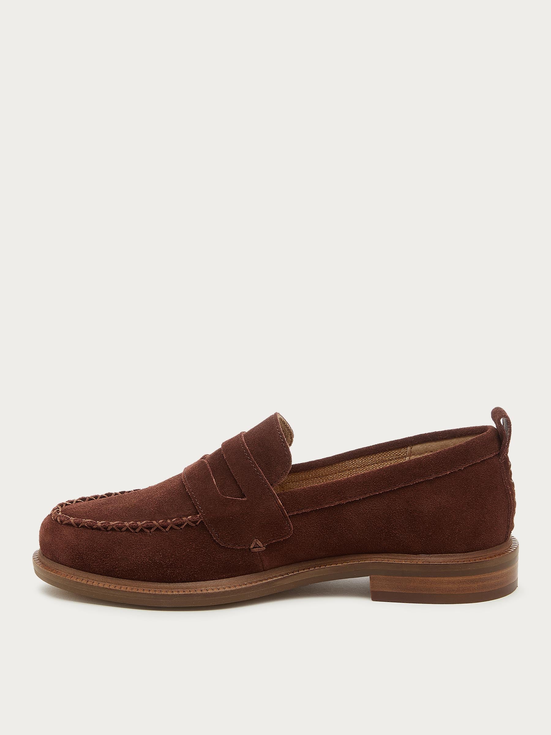 Lens Cinnamon Suede Loafer