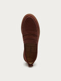 Lens Cinnamon Suede Loafer