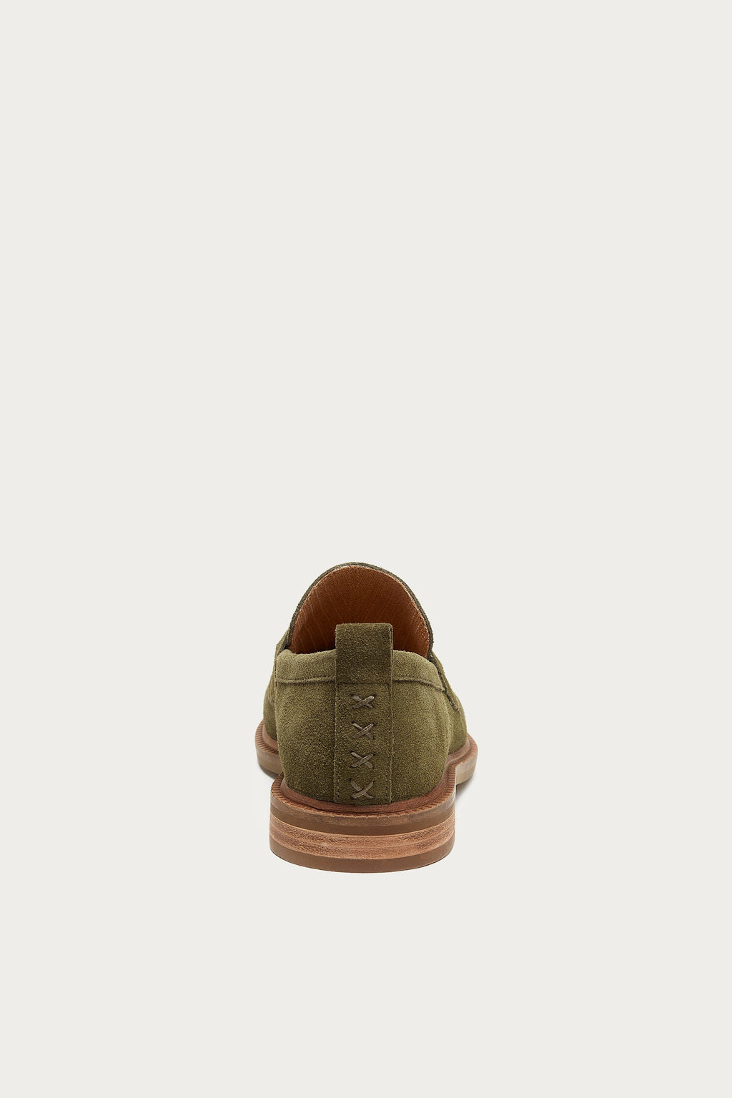 Lens Olive Wide Width Loafers