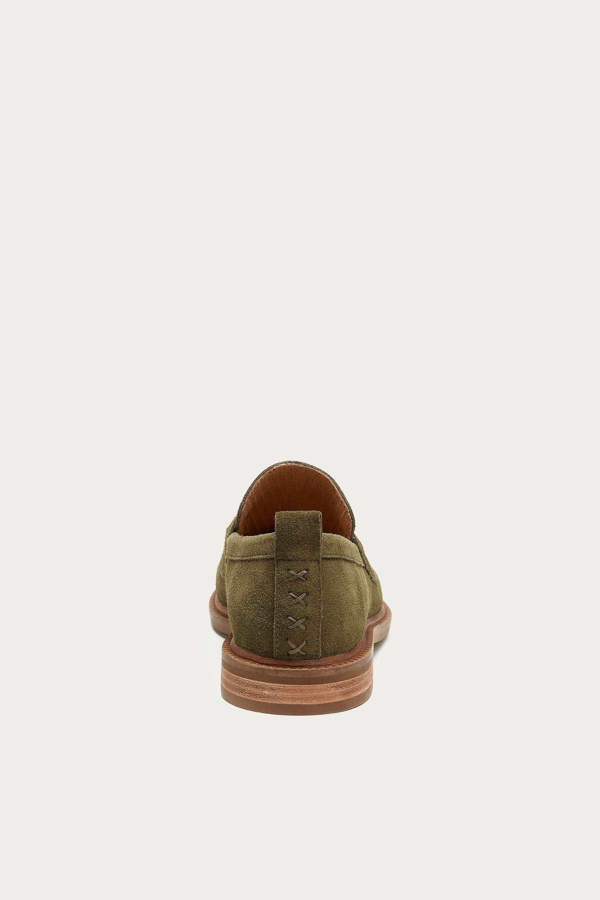 Lens Olive Wide Width Loafers