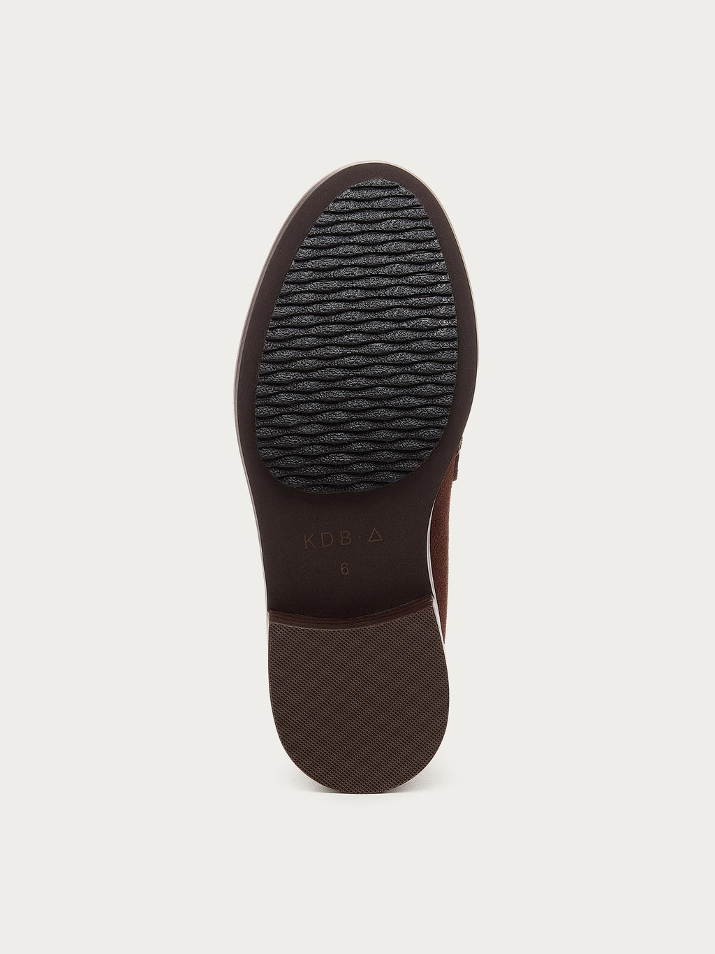 Lens Warm Brown Suede Loafer