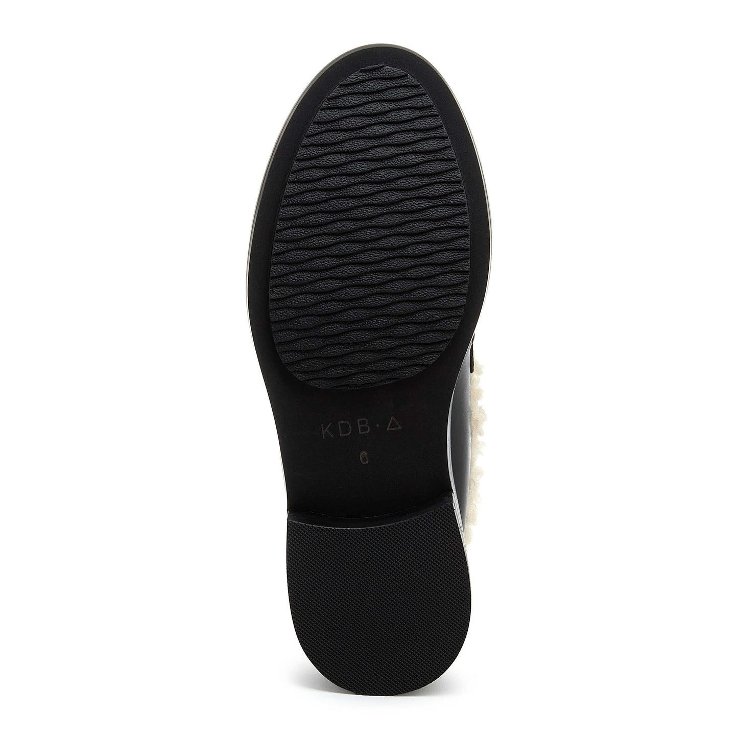 Kelsi Dagger Brooklyn Women's Lens Black Shearling Loafers