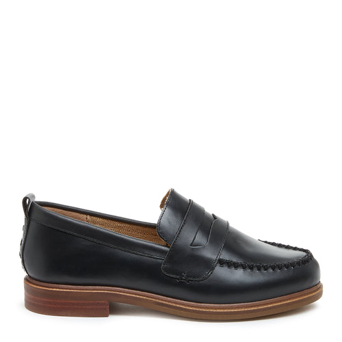 Kelsi Dagger Lens All Black Leather Wide Width Loafers Kelsi Dagger BK Kelsi Dagger Lens All Black Leather Wide Width Loafers Kelsi Dagger BK