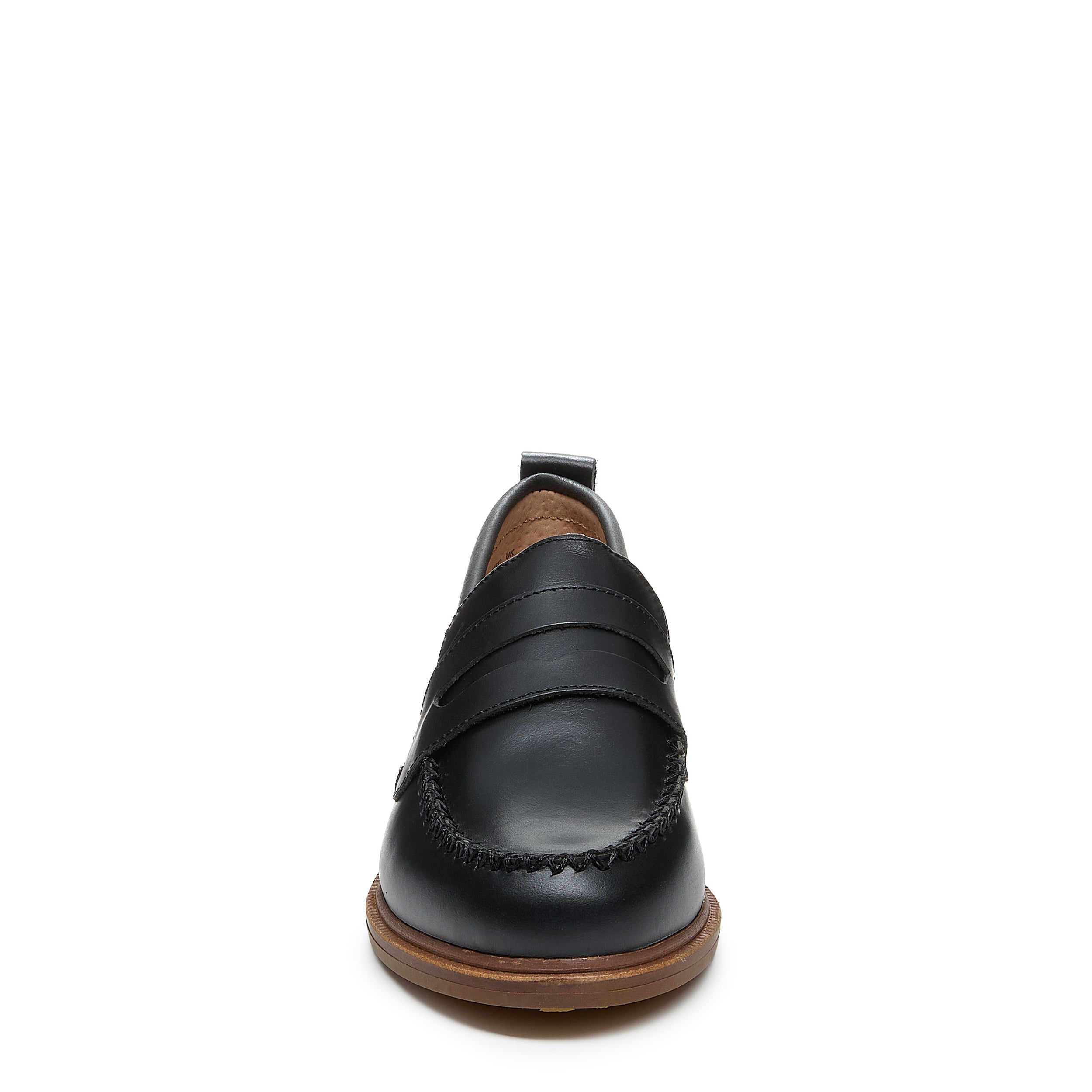Kelsi Dagger Brooklyn Lens Loafers | Black / Glossy Leather Wide Width