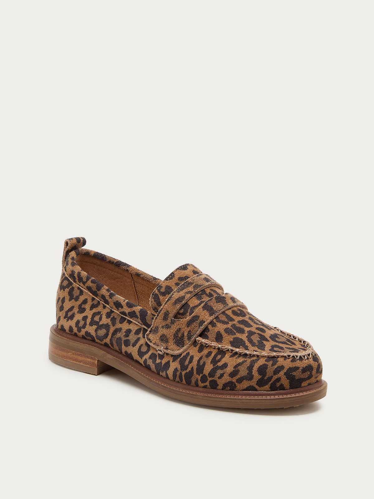 Lens Leopard Loafers