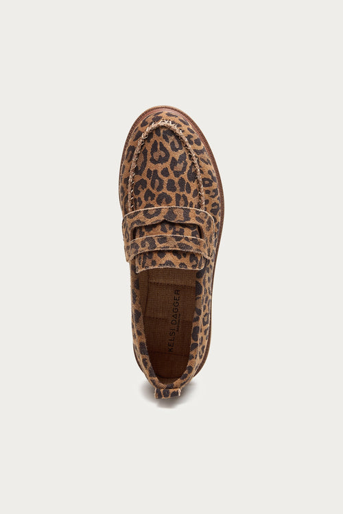 Lens Leopard Loafers