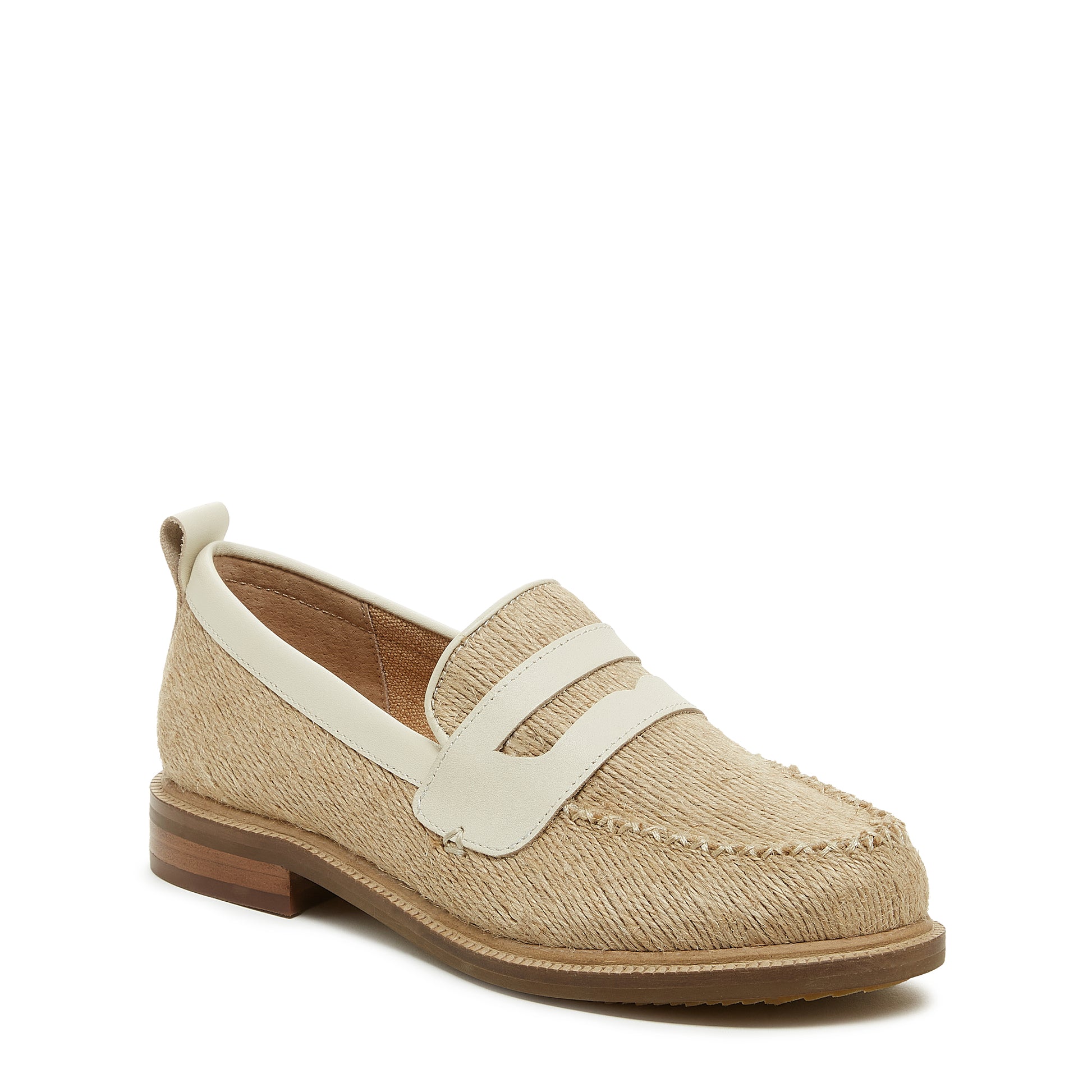 lens natural jute loafers, jute loafers from alternate angle, Kelsi Dagger Brooklyn