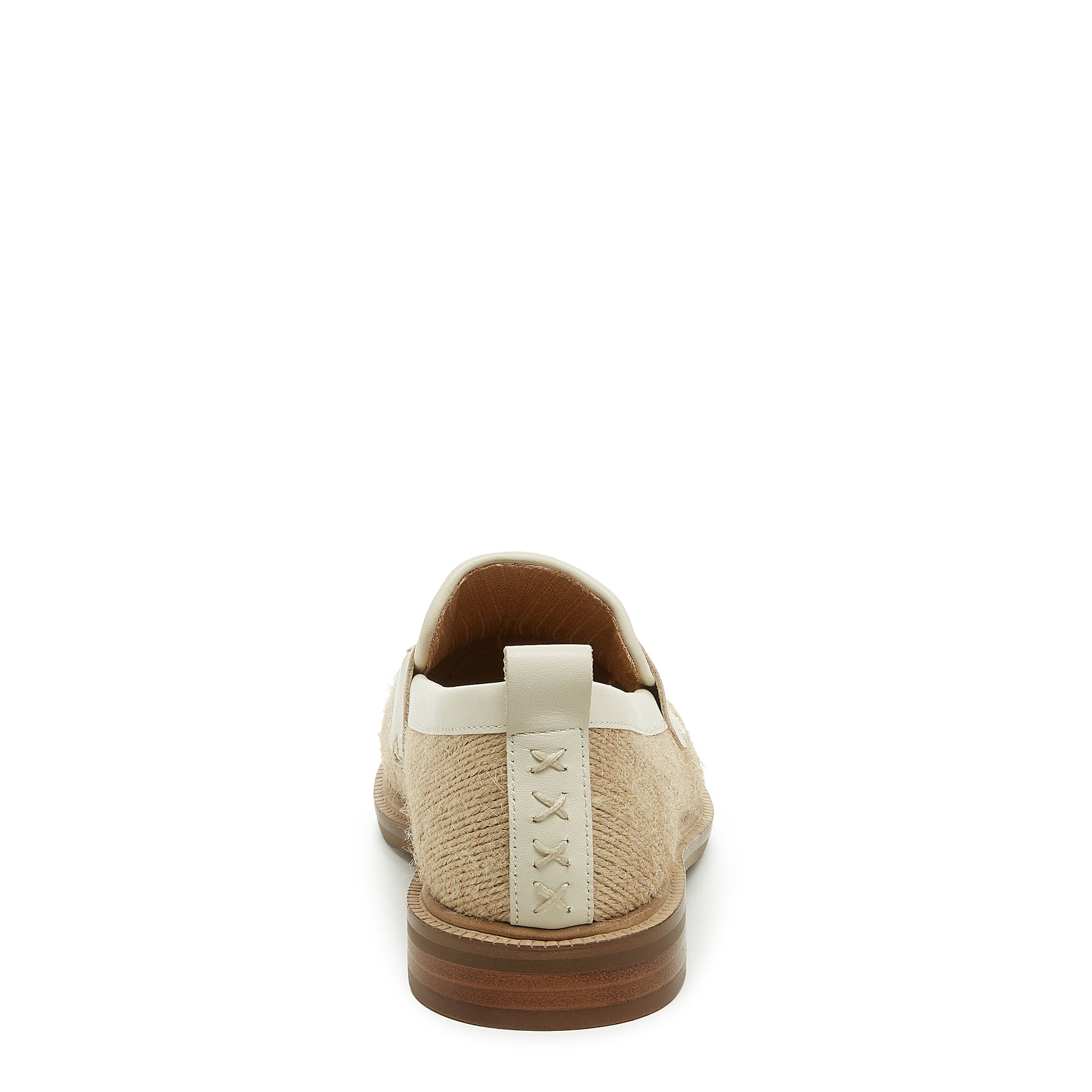 lens natural jute loafers, women's jute loafers styling detail, Kelsi Dagger Brooklyn