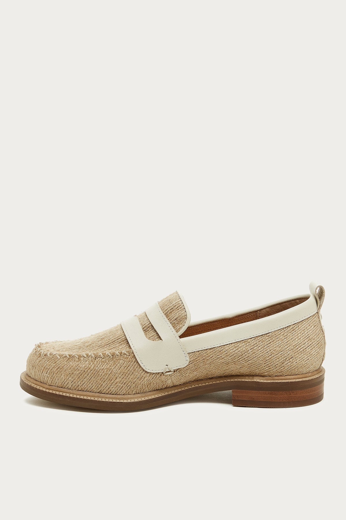 Lens Natural Jute Loafers
