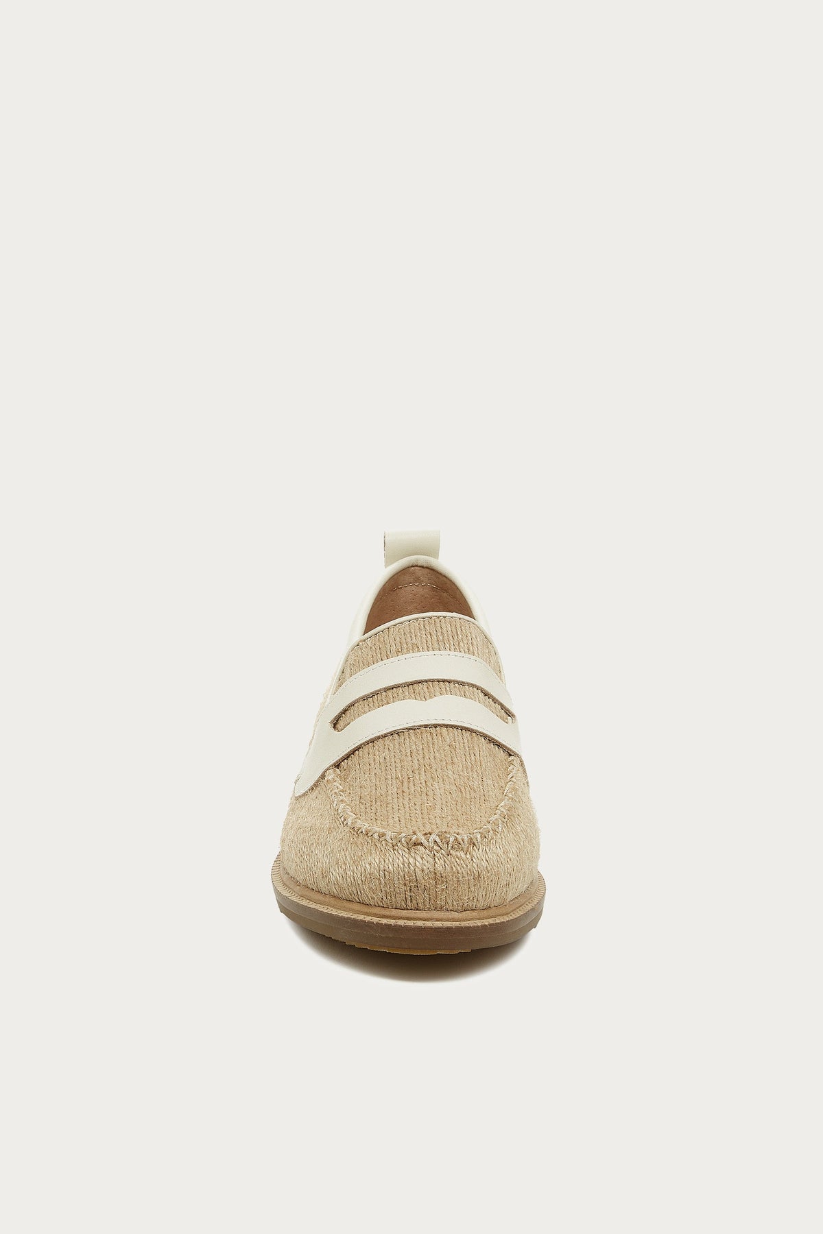 Lens Natural Jute Loafers