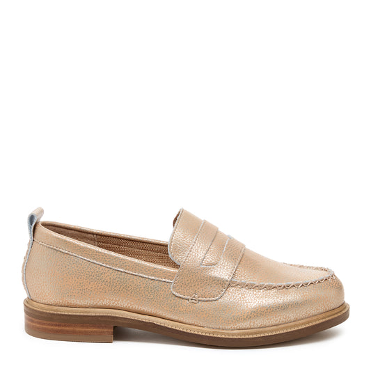 Kelsi Dagger Women's Lens Chai Metallic Leather Loafer