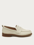 Lens Salt Natural Leather Loafers