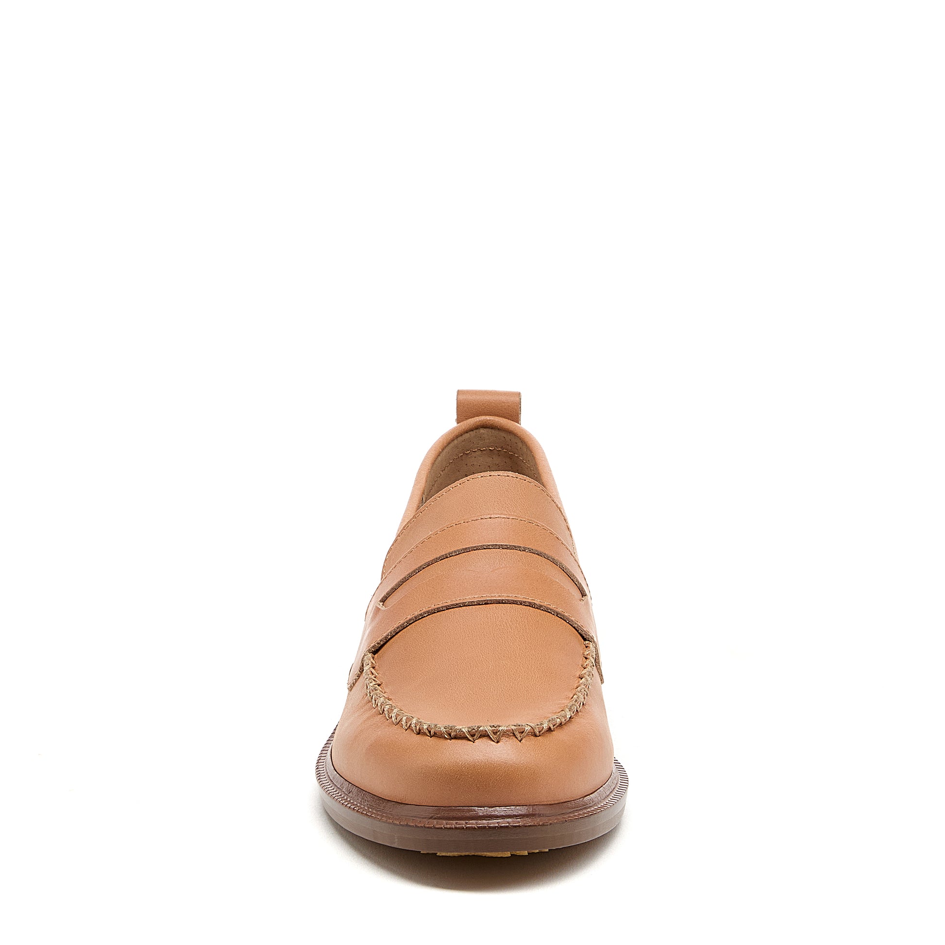 lens cookie dough leather loafers, women's loafers styling detail, Kelsi Dagger Brooklyn