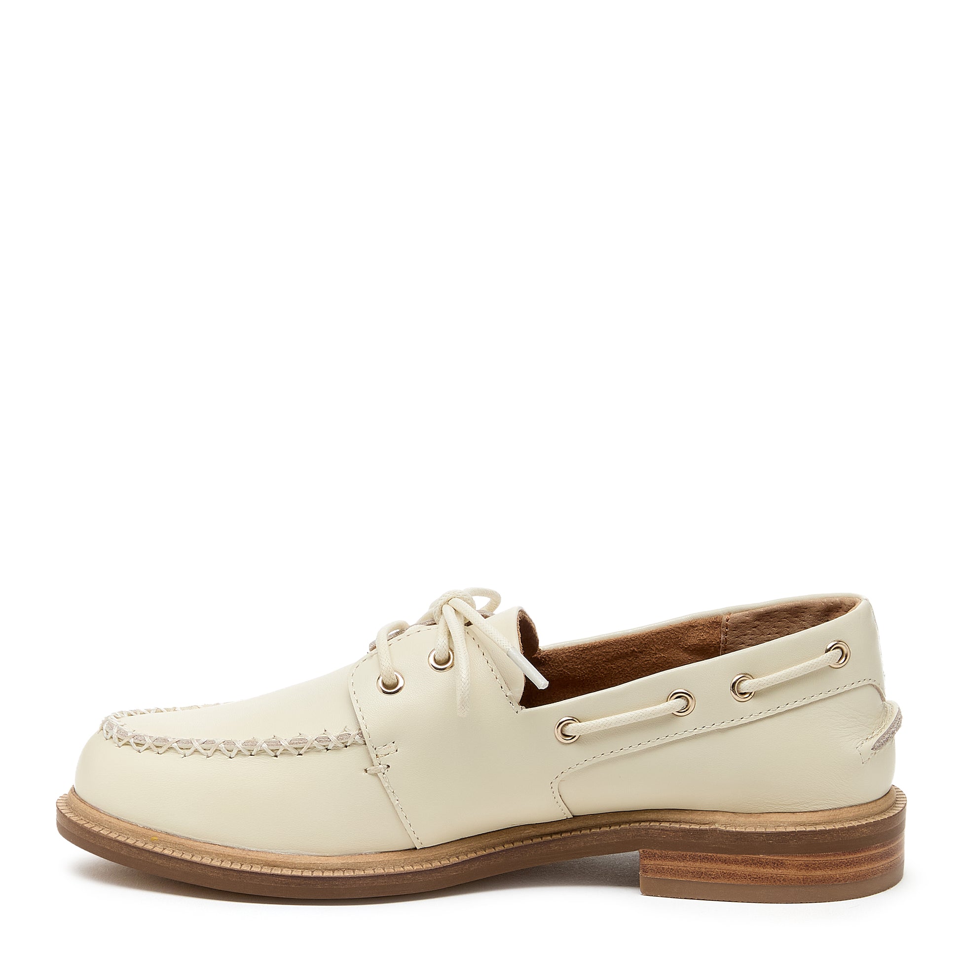 Kelsi Dagger Women's Linny Shell Leather Boat Shoes