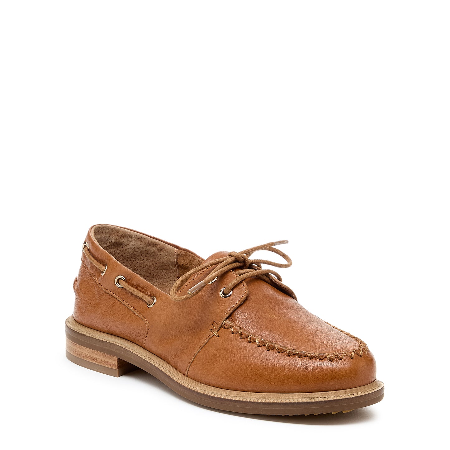 Linny Fox Leather Boat Shoe | Women's Boat Shoe