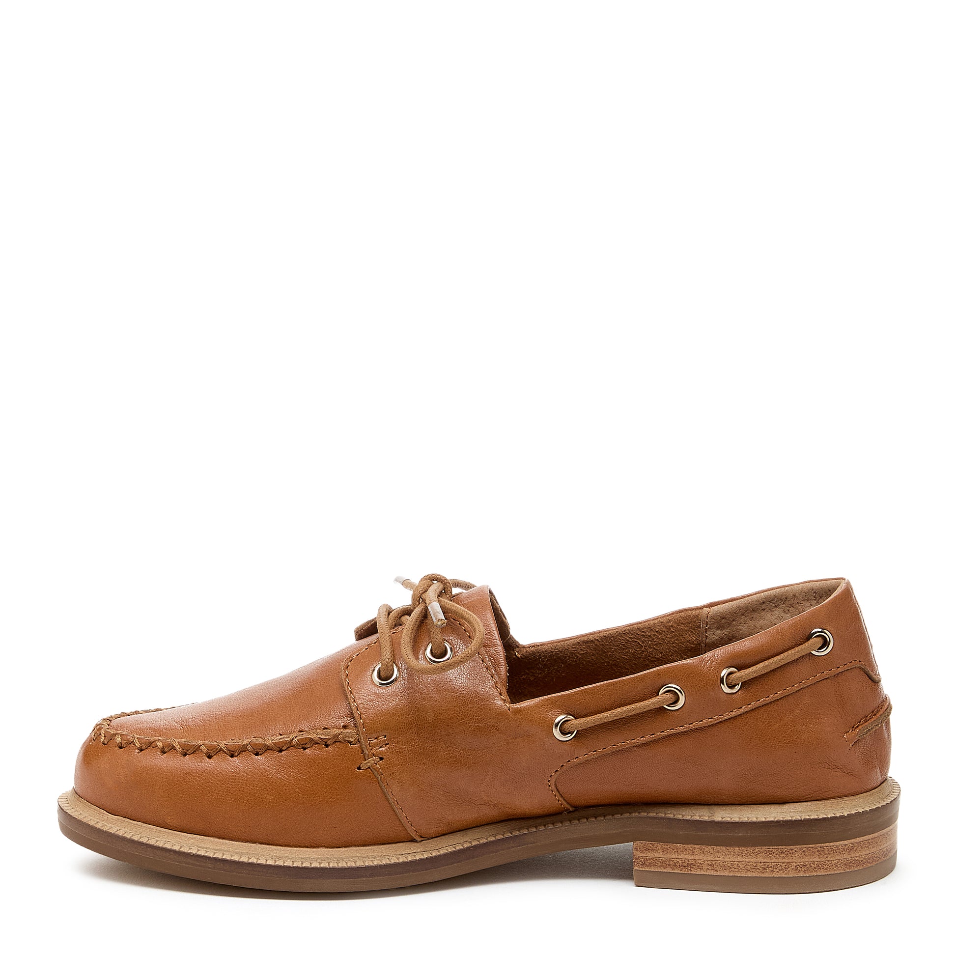 Linny Fox Leather Boat Shoe | Women's Boat Shoe