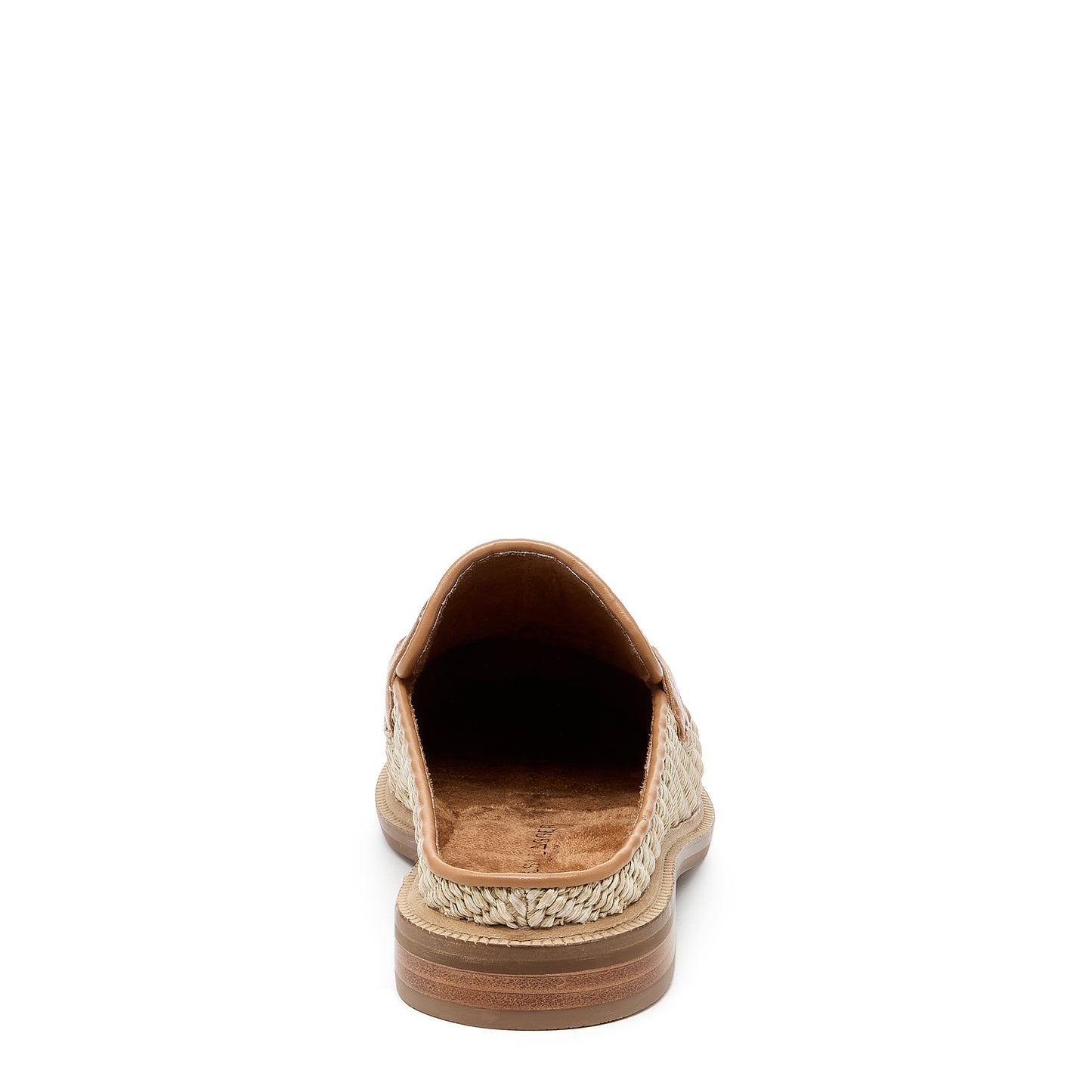 Lock Natural Raffia Loafer Mules - Women's Loafer Mule