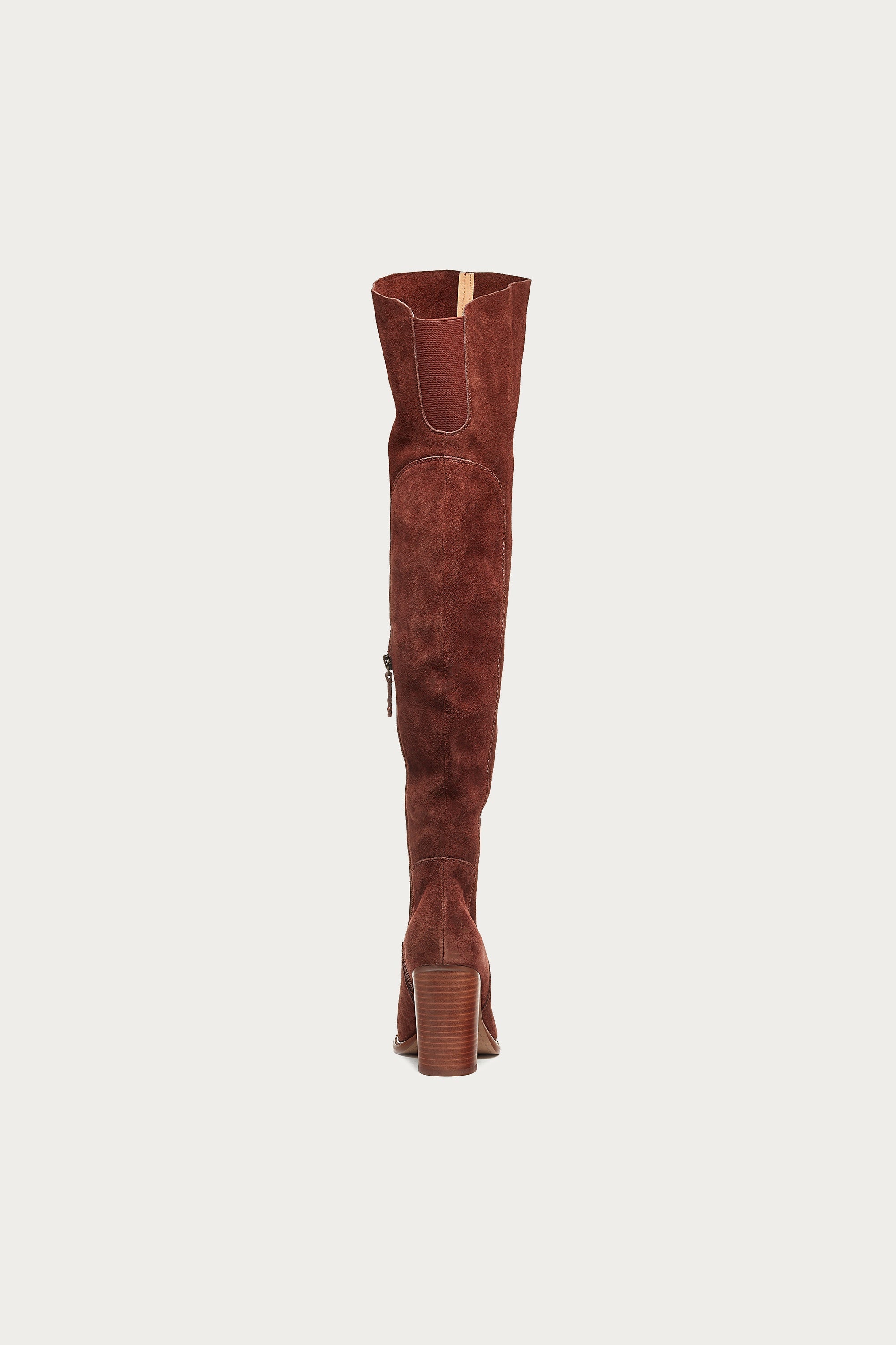 Logan Coffee Over The Knee Boots