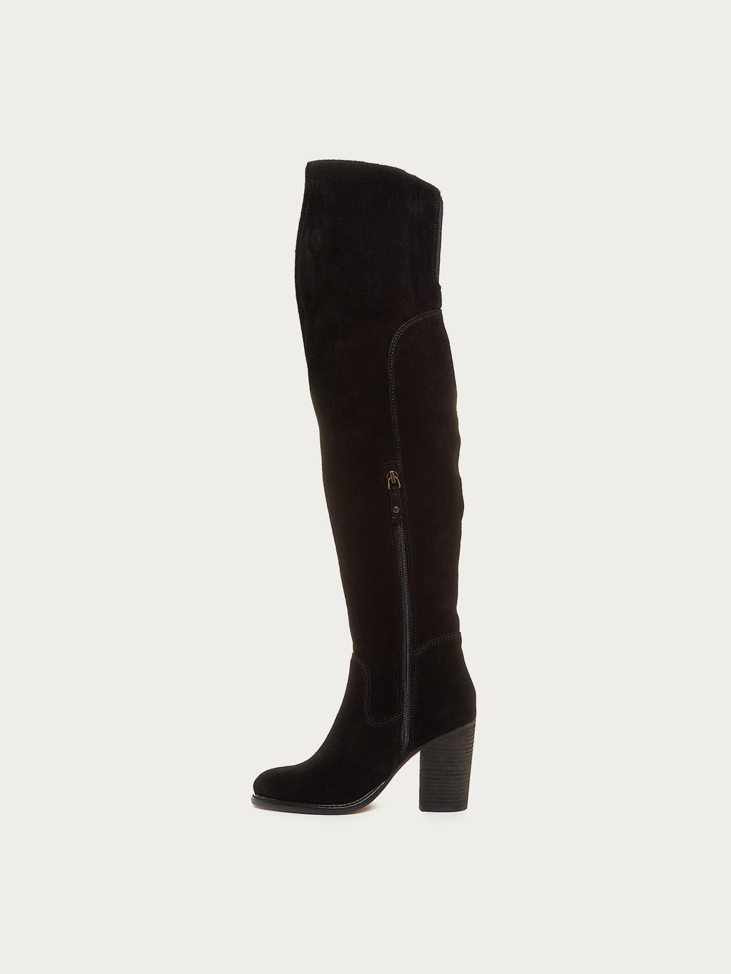 Logan Black Over The Knee Boots