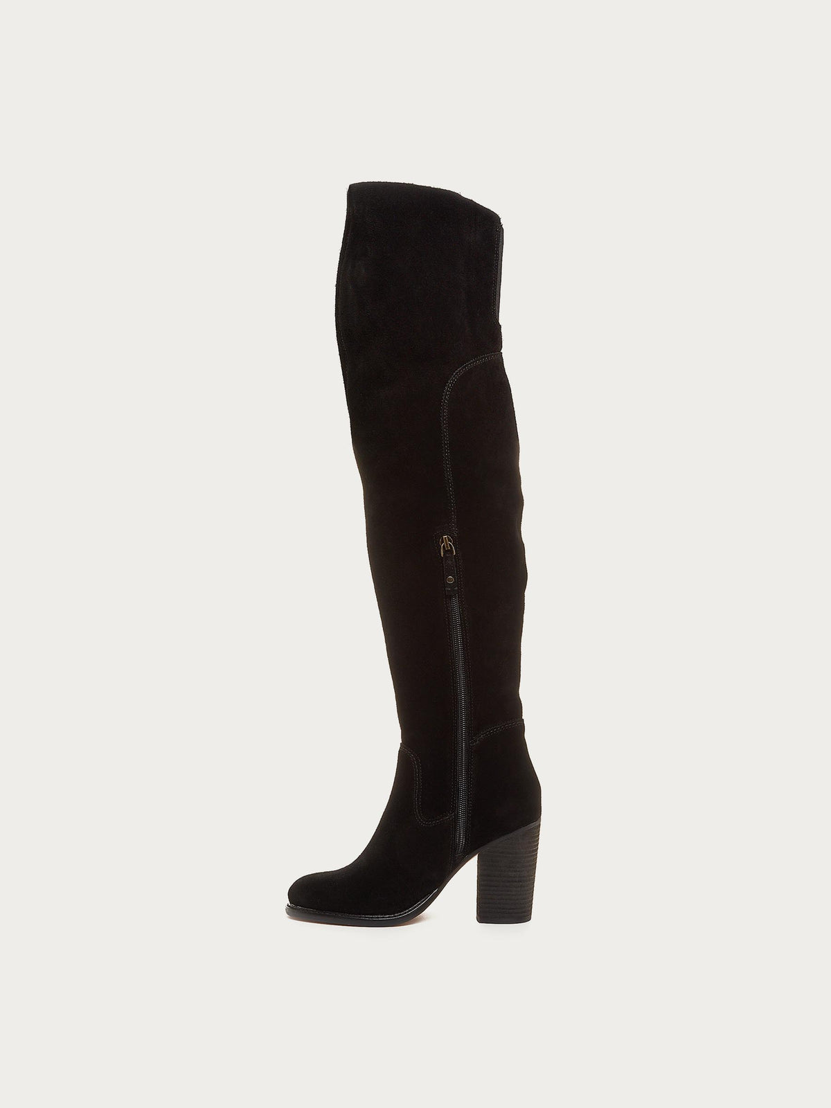 Logan Black Over The Knee Boots