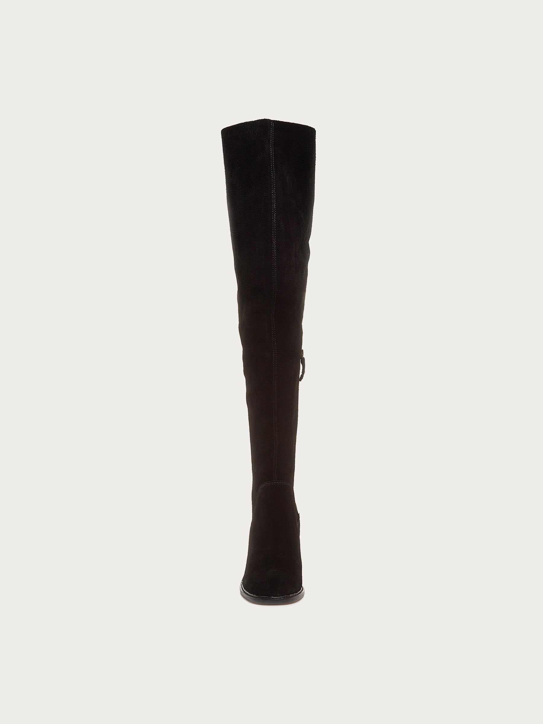 Logan Black Over The Knee Boots