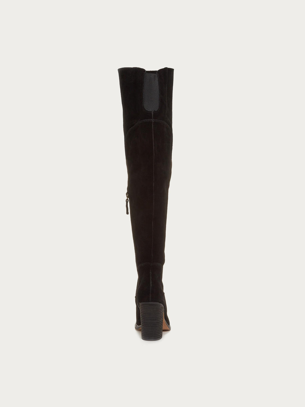 Logan Black Wide Calf Boots