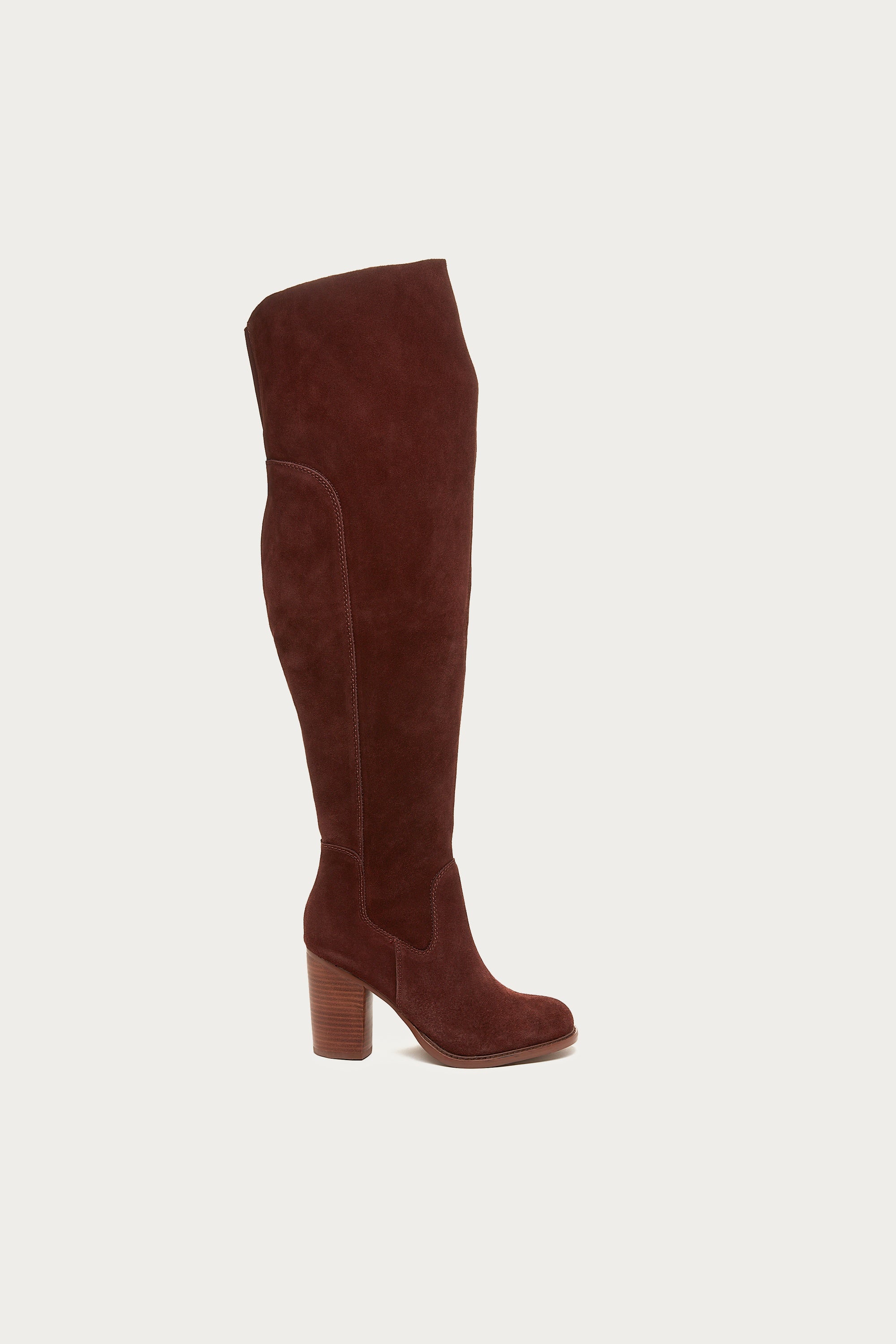 Logan Coffee Wide Calf Boots